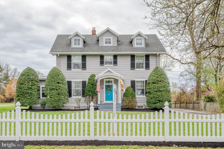Step through the inviting tiled vestibule into a classic center hall 
colonial that sets the tone for this spacious elegant, but comfortable perfect
blend of historic and modern! 
This stunning 100-year-young home has been meticulously maintained and
thoughtfully updated to offer all the conveniences of today while preserving
its timeless character of yesteryear.  From its beautifully preserved original details to the modern upgrades that
make daily living effortless, this home is truly the best of both worlds.  Three
levels of above grade living space, hardwood floors throughout, and
a Basement that is partially finished. A rare gem.
In the sought-after Catonsville community, just moments from local shops,
dining, walking trails and parks—don’t miss your chance to own a piece of
history in a prime location!
The house offers 6 Bedrooms and 3 Full baths. Separate dining area living room
and multiple locations for office space -- perfect for today’s lifestyle. 
Hardwood floors throughout.  Welcoming living room with a gas fireplace
with generous mantle, built in bookshelves, and custom moldings. Kitchen
offers breakfast bar, granite counter-tops, and timeless white cabinets.
The back entrance once led to a third-floor apartment, which could easily be
reopened and transformed into an in-law suite or Au Pair quarters.  
Paved long driveway with extra parking leads to a large 2 car detached
garage, providing ample space for vehicles and storage.   
Don’t miss your chance to call this one-of-a-kind home yours!