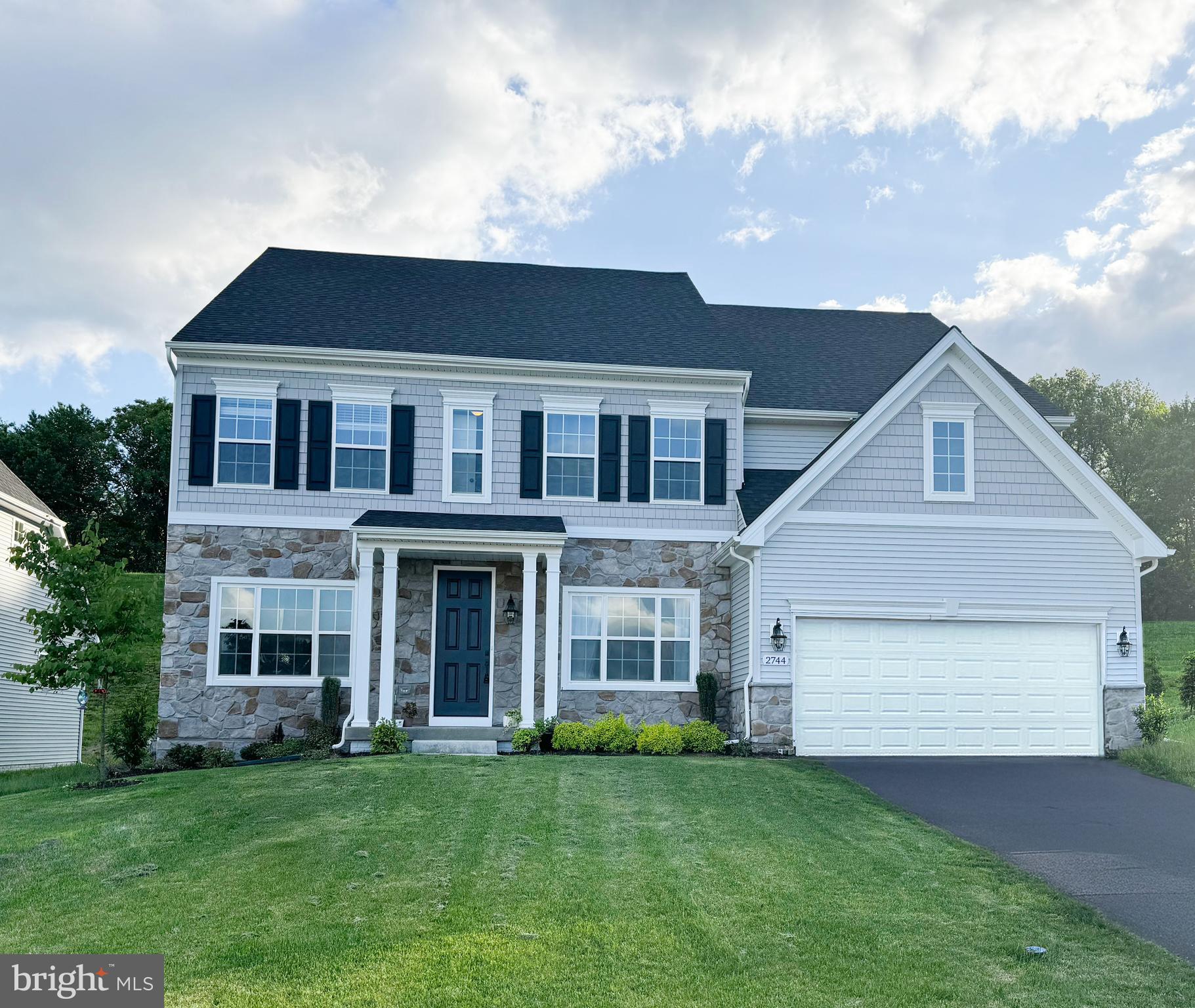 Sellers hate to leave but a job opportunity is forcing them to go! This Devonshire model home is only 7 months old! Why wait for almost 2 years for a new home in this subdivision when you can have one now? Nestled in the highly sought-after Kellerton neighborhood, this home offers access to an array of exceptional amenities, including a refreshing pool, clubhouse, basketball courts, scenic bike trails, a dog park, and a playground. With easy access to all the vibrant attractions Frederick has to offer, this property is truly a must-see! Prepare to be amazed by the stunning two-story family room with fireplace, designed to impress! The chef-inspired gourmet kitchen features gas cooking and an abundance of cabinet space—so much, in fact, that you’ll never run out of storage! The oversized island includes a double sink for added convenience. Adjacent to the kitchen is a spacious butler's pantry with even more cabinetry, plus a massive walk-in pantry perfect for storing all your bulk purchases from Costco and Sam's Club.
Need a main floor bedroom? You're in luck—this home offers one! Two staircases provide easy access to the upper level, where you'll discover a luxurious owner's suite with a ceiling fan and two generous walk-in closets. The owners' private bath boasts a double vanity, a separate shower, and a private water closet for ultimate convenience and privacy. A bright and open loft overlooks the 2-story family room. The upper level also features three additional spacious bedrooms (one with its own ensuite), plus a conveniently located laundry room and hall bath. Decent to the expansive unfinished lower level which includes a rough-in for a full bathroom, offering endless possibilities for customization. Say goodbye to storage units and take advantage of this enormous lower level for all your extra belongings. This home is hardwired for internet access so you won't have to rely on WIFI. Don’t miss the chance to experience this incredible home—schedule your appointment today!