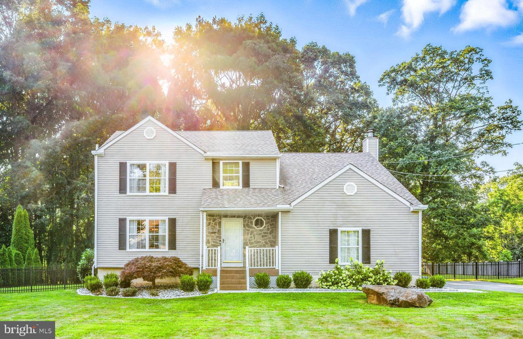 Welcome to this beautifully updated home in sought after Garnet Valley School District. Sitting on over a half-acre, this property offers a spacious fenced-in backyard ideal for play, pets, entertaining, or relaxing outdoors. Inside and out, this home has been thoughtfully upgraded and meticulously maintained. Truly move-in ready for its next owner.
Step inside to a warm and welcoming layout. To the left of the entry is a formal living and dining area filled with natural light. The updated kitchen features bright white cabinetry, sleek countertops, ceramic tile flooring, a butler’s pantry, and stainless steel appliances. The kitchen flows into a sunken family room with hardwood floors and a cozy wood-burning fireplace. A sliding glass door leads to an expansive 42 by 16 composite deck with two staircases and private wooded views.
Upstairs, the primary suite includes a walk-in closet and a spacious bathroom with a double vanity, ceramic tile flooring, and a glass-door shower. The second floor also features a convenient laundry area. A second HVAC unit was installed in 2024 and ensures the bedrooms stay cool and comfortable.
The newly finished lower level (2023) is perfect for work or play with recessed lights, quartz counters, and plenty of storage.
Outside, the backyard is a true highlight, featuring a fully fenced in yard with beautiful landscaping and irrigation system. There is also a permitted foundation ready for a 12 by 10 shed. The oversized driveway fits 6+ cars, and the attached two-car garage offers extra convenience.
Major recent upgrades include a new well pump, water filtration system, two updated HVAC systems, a 10 breaker generator system, updated powder room, new carpet and paint, and a sump pump.
Located just minutes from tax-free Delaware shopping, major highways, beaches, and everyday essentials. This is a standout opportunity to own an upgraded, spacious home in a top-tier school district. This one won't last, schedule your tour today.