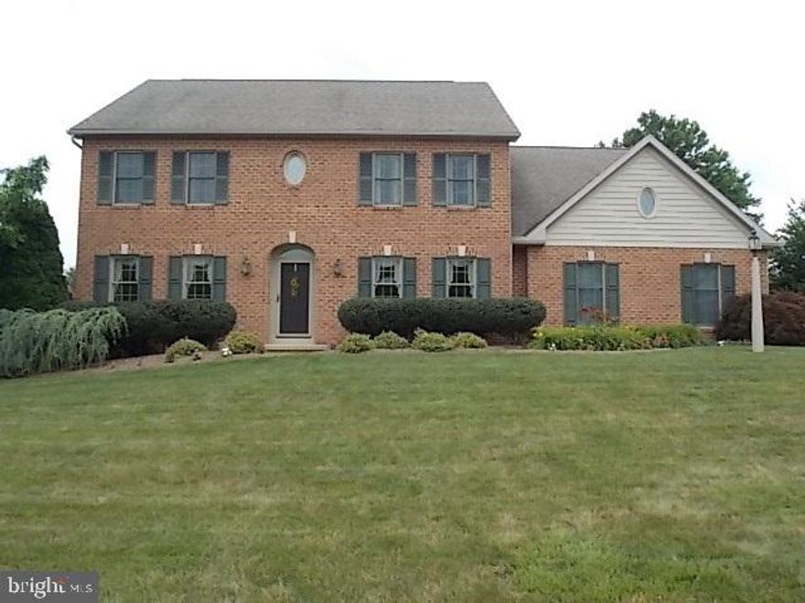 Lovely 2-story on tastefully landscaped corner lot in Chestnut Run. KIT w/ ceramic flrs, granite counters & ceramic back splash.  Ceramic flrs in bathrooms.  Newer furnace & logs for FP.  Spacious MBR w/ Sitting Area & His/Hers WIC's.  Three other generous BR's.  Side-load 3-car GAR.  Radon Mitigation System.  Home has been meticulously cared-for.  Close to I-83 & shopping.
