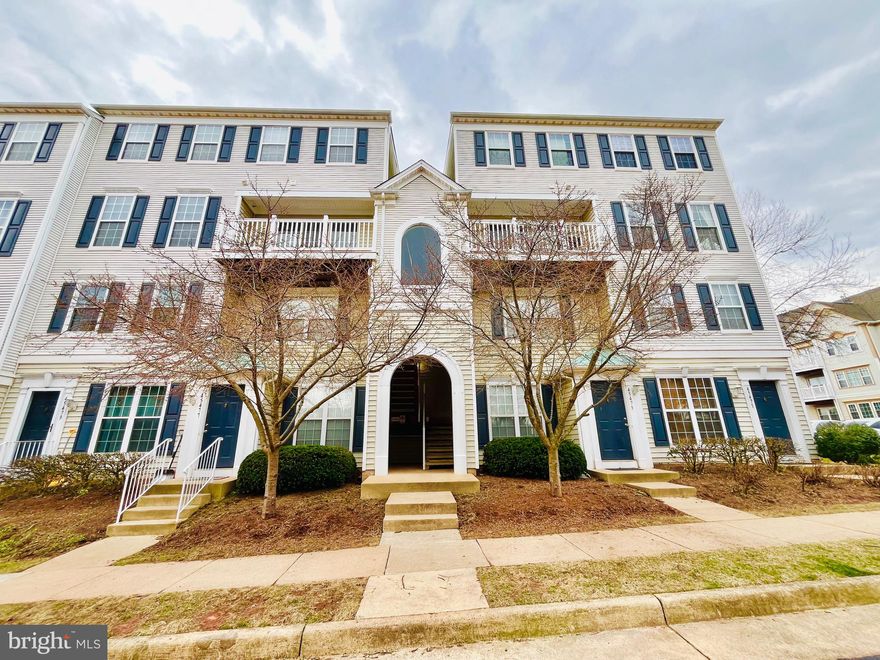 Welcome to this amazing updated two level 2-bedroom, 2 &1/2 bathrooms penthouse condo in Dominion Station. Available for Immediate Occupancy. This top floor 2 level condo offers a blend of privacy, convenience, and modern comfort. Open floor plan offers beautiful laminate flooring, large living room with gas fireplace, an open kitchen, newer granite countertop, stainless steel gas range, refrigerator, microwave and dishwasher. The second floor offers two large suites with full bath and in each, a laundry room with a full-size front load washer and dryer. Both suites have vaulted ceilings, oversized walk-in closets, and large windows that flood the rooms with natural light. Private balcony off the living room to enjoy some fresh air. Community amenities include a clubhouse, three pools, tennis courts, walking paths, grill areas, and tot lots all just a block away. Enjoy proximity to Wegmans Shopping Center, One Loudoun, Dulles Airport, and the W&OD Trail, with quick access to Rt. 28, Rt. 7, and the Toll Road. Walking distance from Northrop Grumman. This condo includes one reserved parking space (C-3) & 2 full time spots & one visitor. Landlord-paid condo fee that covers water, sewer, trash, and snow removal. Move in Now!!