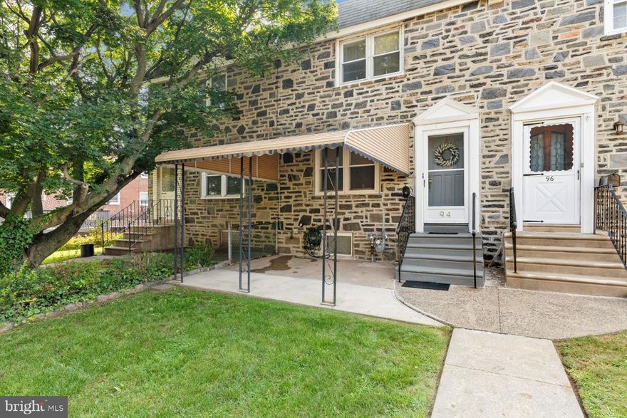 Here's your Opportunity to purchase Smart and Affordably in the desirable sought-after Drexel Hill area.  This meticulously maintained home Screams Pride of ownership with a wide range of detailed items in the home for your enjoyment, safety, and convenience. 94 Bridge Street is a 3Bedroom 1.5 Bath home featuring a finished Basement with Half Bath, Separate Laundry area, Central Air, Rear Driveway with 2 Car Spaces for Parking. Driveway has a 3-Way Entrance and Exit leading to access of the main road. The Kitchen has a New Stove and Dishwasher, and newer refrigerator. Park in the Rear of the Home and bring all your groceries and bags directly into the kitchen and 1st level of the home no basement and stairs to walk through with bags.  Utility Shed in back is fully wired with electricity/outlets for all your home projects, Handy work, use of power tools, and entertainment and a landline connection. The lighting in this home isn't average, from the ceiling fans to the recessed lighting. The Dusk/Dawn settings of the rear driveway lighting a secure safety feature. The Sensor Candles in the front windows is a charmful touch of lighting adding additional character. There's an abundance of storage in the basement as well as shelving. The Home has new windows and window treatments come with the home.  Septa transportation via Bus and Trolley with connecting access to 69th Street, Market-Frankford Line and access to Center City is a hop skip and jump away. Down the street is a car wash Big Lots, Dollar Tree and access to all the shops, restaurants, and supermarkets along the Baltimore Pike corridor. Welcome Home!