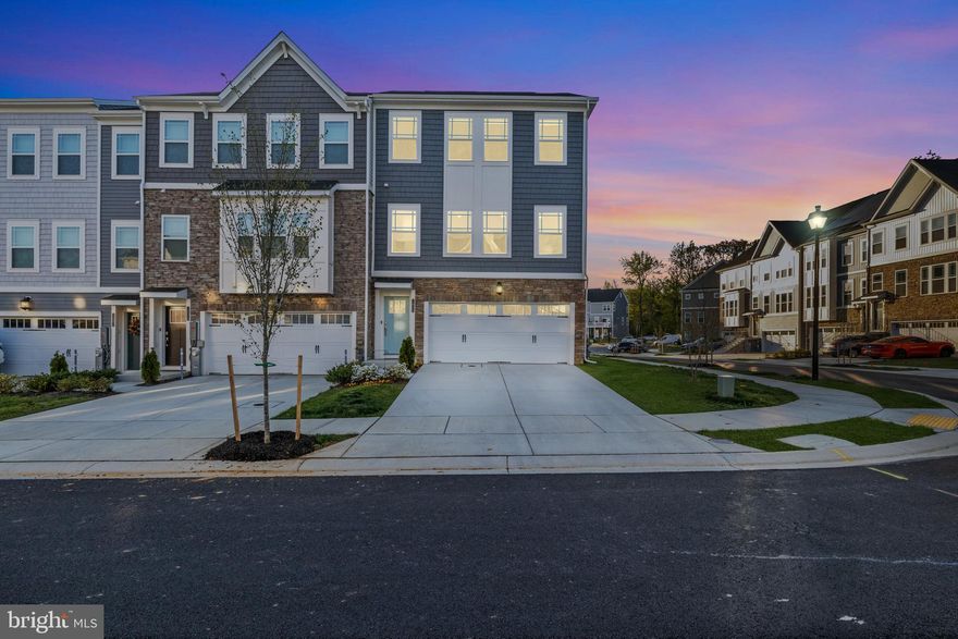 Why wait to build when you can move right in to this home thats only ONE YEAR OLD!

Welcome to 1808 Watermark Way, a stunning 3-bedroom, 2.5-bath end of row townhome located in the Waters Landing community in Essex. This nearly new home offers over 1,900ft2 of modern living space spread across three finished levels. The main level features luxury vinyl plank flooring, an open-concept layout, and a beautifully designed kitchen with sparkling granite countertops, island with breakfast bar, soft close cabinetry, stainless steel appliances, and a gas oven/range. A half bath is also conveniently located on this level. Step outside to enjoy a large rear deck —perfect for entertaining or relaxing outdoors. Upstairs, the spacious primary suite includes a walk-in closet and an attached full bath including a granite top vanity and a large walk-in shower. Two additional bedrooms and a full bath with a tub shower complete the upper level. The finished lower level offers a flexible rec. room space, ideal for a home office, gym, or optional fourth bedroom. There is a 2 car garage for added convenience as well as a large concrete driveway for ample parking space. 

Waters Landing is a waterfront community with two private piers exclusively for residents, providing opportunities for fishing, boating, kayaking, and enjoying scenic water views. The community also features walking paths, a gazebo, and sidewalks throughout. Dog waste bins are located in a couple spots throughout the community making it easy to clean up after your fur babies. Located just minutes from I-695 and I-95, this home offers convenient access to shopping, dining, medical centers, and downtown Baltimore. Don’t miss this rare opportunity to own a beautifully ALMOST NEW townhome in a prime Essex location.