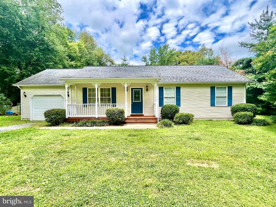 Beautiful 3 Br. 2 Ba. Rancher with attached Garage * HUGE fenced yard with deck * Large sunroom with wood stove * Propane fireplace in living room * Recessed lighting * Large eat-in kitchen with double sinks, lazy susan, and lots of counter space * Walk -in closet and Primary bath in Primary bedroom * separate laundry room * Large shed * open floor plan and so much more all in a well sought after area with new basketball & pickleball courts, tennis courts, baseball diamond Large playground, Large pavilion and water access for kayaking, fishing with in walking distance and a quick little drive to downtown Chestertown..........