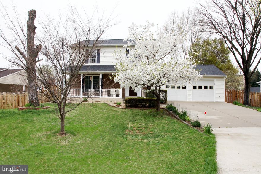 Gorgeous and carefully maintained 4BR & 3.5BA home. The open floor plan features hardwood floors,  roomy kitchen, spacious master bedroom, cozy fireplace, and recently installed dishwasher ( $2K).
The HUGE family room is filled with natural light from skylights and numerous windows. The exterior includes a new roof (2022), new siding (2022), inviting porch, two-car garage with a long driveway, fully fenced yard, deck, shed, beautifully landscaped grounds, and spacious backyard. Fully finished basement. Move-In ready!