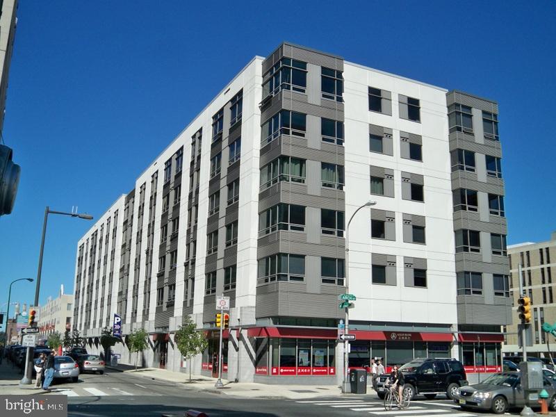 Available July 1st move. Pearl Condominium elevator building. Bright 2 bedrooms, 1 baths. Open floor plan, living room and kitchen combo, hi ceiling, large windows, wood floor in living room, carpet in bedrooms. Kitchen with refrigerator, dishwasher, garbage disposal, built-in microwave, electric range/oven, cooking exhaust fan and clothes dryer vent outside. Washer/dryer in unit. Individual heating/cooling systems. T.U Podiatry School just around the corner. Parkway parking lot right behind the building for additional cost. Convenient to Jefferson U. & H., Reading Terminal Market, Independence Mall, shopping, banking, dining. Easy access to major highway, Ben Franklin Bridge, Market-Frankford & Broad Street train Lines to UPenn, Drexel, T.U. One month security, first and last month's rent due at signing. Tenants pay electricity, renter insurance. Cable & Internet. $40 for credit check per applicant. NO PET. NO AIRBNB.