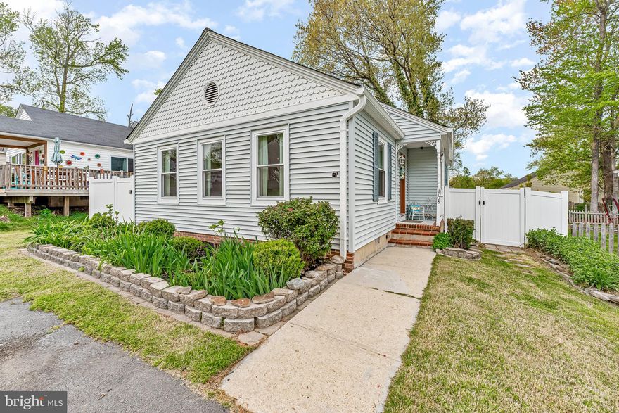 Welcome home to this beautiful bayside rambler in North Beach! This home has a wonderful layout with 3 beds / 1.5 baths (half bath in the primary) and a fully fenced-in yard. Fence is only a few months old. Open family room with plenty of large windows for natural light. Full kitchen with a cut-through to the family room.

The spacious backyard is perfect for entertaining, pets, or relaxing by a firepit on cool evenings. Warm colors and modern lighting give the home a bright and welcoming feel. Enjoy the convenience of one-level living, with all bedrooms thoughtfully placed for privacy. Just minutes from the beach, boardwalk, and local shops and restaurants—this is your chance to own a charming retreat in a vibrant coastal community.