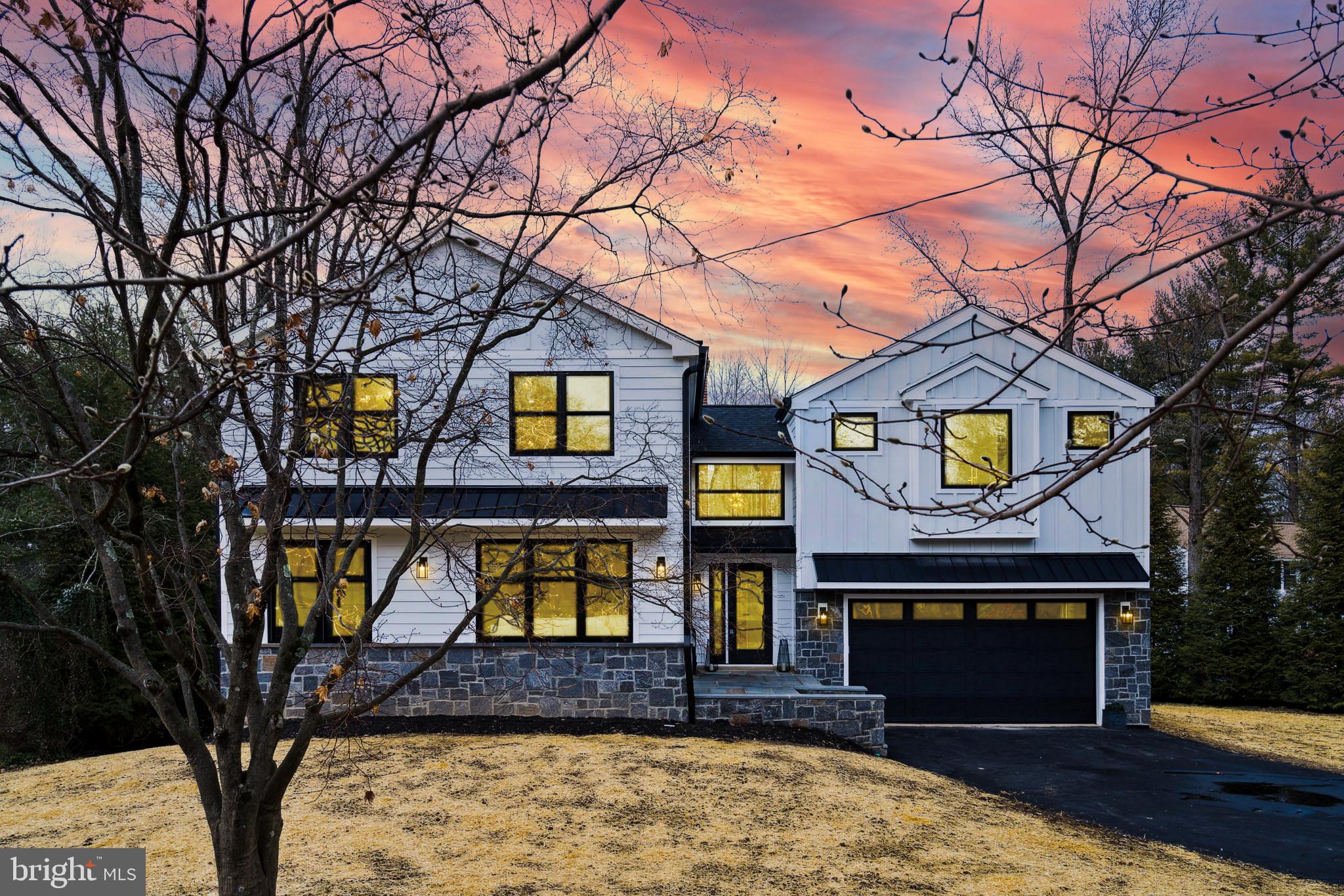 Situated in a neighborhood that is equally suburban and accessible to major roadways, shopping, and restaurants, 208 Comrie Drive is a completely move-in ready home that will impress you the moment you arrive. Constructed with the finest materials: all James Hardie exterior siding, Pella lifestyle windows, white oak wide plank flooring, custom outfitted closets, GE monogram appliances, an electric car hookup in the 2 car garage, quartz countertops and zellige tile backsplash, the list goes on. The first floor has an open concept kitchen with island seating for 5, a family room with sliders to the deck, a dining room adjacent to the kitchen, and a large living room. The finished lower level has a walk out to the backyard- perfect for entertaining or kids playing. Upstairs, you'll find 4/5 bedrooms (the smallest room would be perfect as an office space), 3 full bathrooms, and the laundry room. Come and check out all this stunning property has to offer!