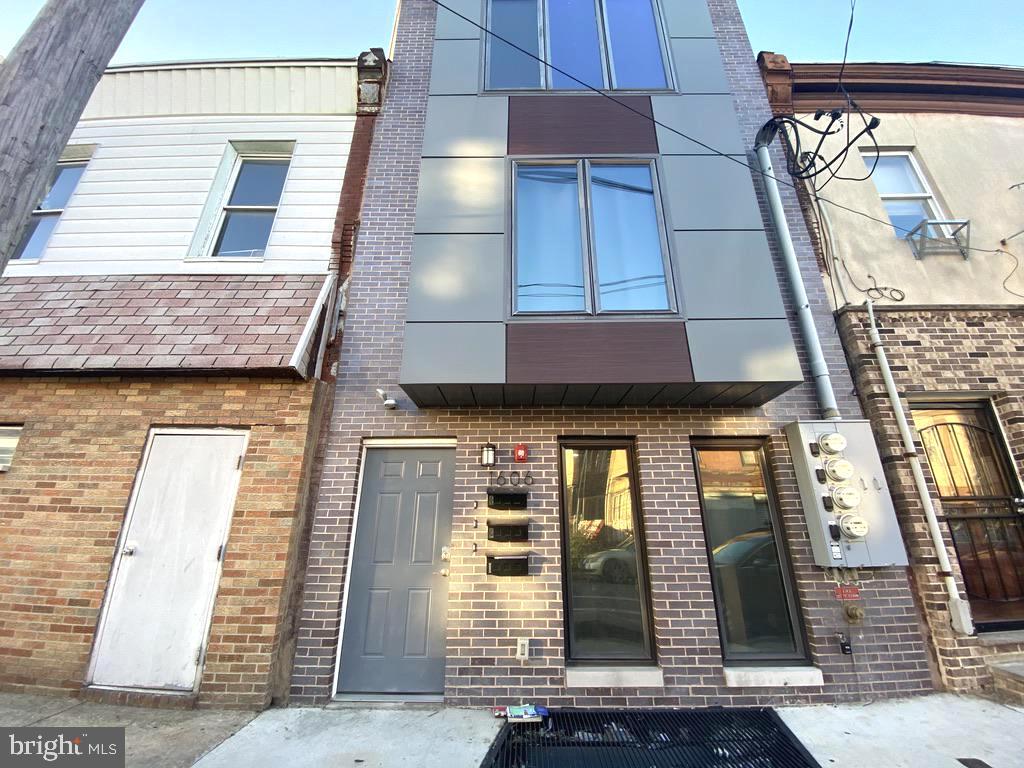 Three-Unit Property in heart of the Point Breeze neighborhood, versatile and well-maintained residential building perfect for both investors being a resilient long term asset. This newly built multi-unit building offers comfortable living efficient floor plans, with freshly painted interiors and plenty of space for living and entertaining.
There are three apartment units total that include 7 bedrooms and 6 full bathrooms, fenced back yard the other offers private roof access which provide the townhouse living experience with city views. One of the apartment units is a 1 bedroom 1 bathroom with a private entertainment deck.
5 years tax abatment left. Property is sold in "As-Is" conditon.