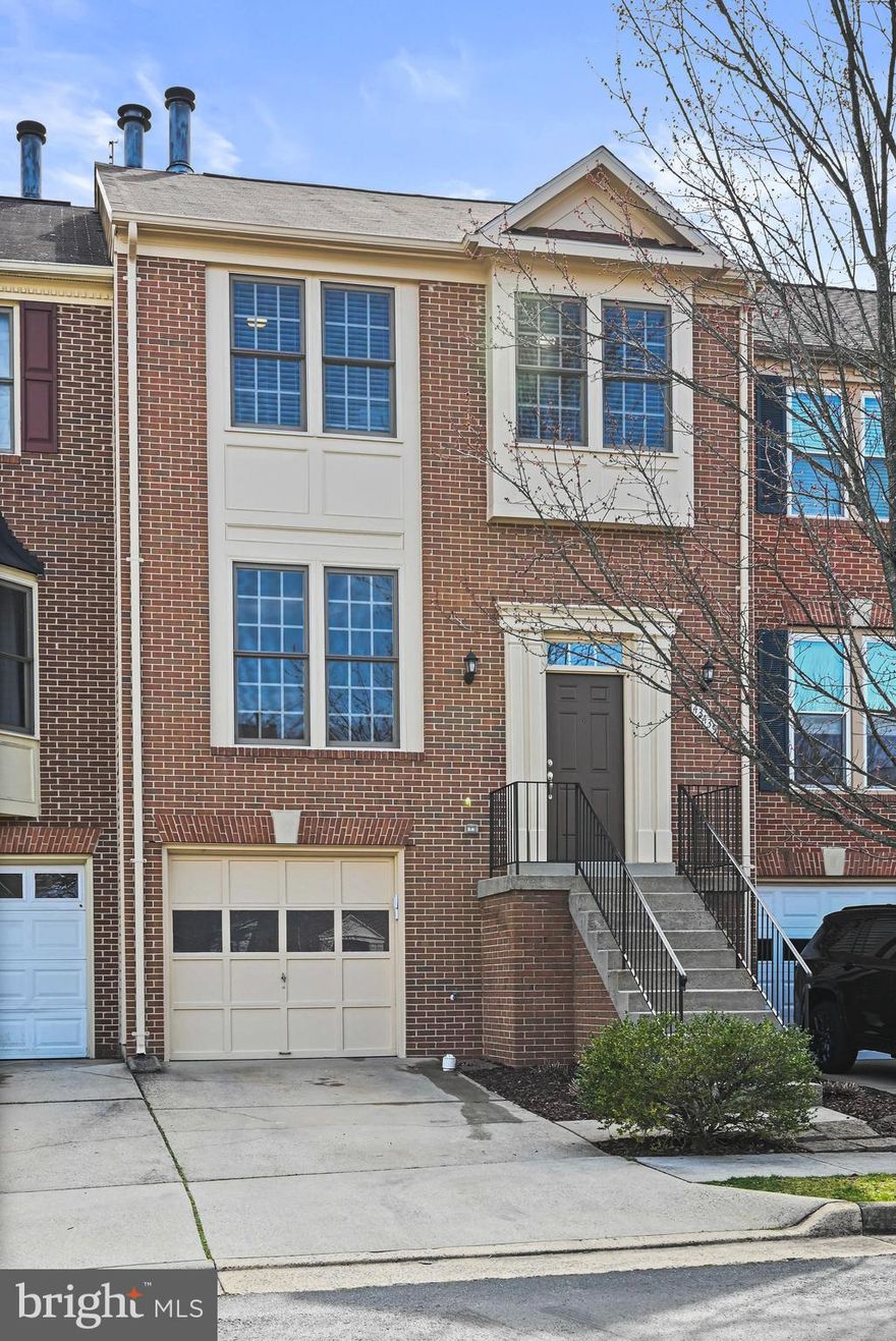 Deadline for Offers is Sunday 3/17/24 at 9PM. Beautifully renovated brick garage townhome on a lovely street in sought after Ashburn Farm. Large bright renovated eat in kitchen includes white cabinets, granite tops, Stainless Steel Appliances, new paint and a Luxury Vinyl Plank Floor. The entire main level floor and foyer have had the LVP installed as well. Large bright Living and Dining rooms are great for entertaining. Two fireplaces, one gas and one wood burning, create ambiance second to none. Three spacious upstairs bedrooms and a full bath adorn the top level. The Primary Bedroom has a  large walk in closet and ensuite bath with tub and shower and a granite top. The lower level features a huge family room with lots of light, a woodburning fireplace, a laundry room, half bath and the one car garage. The garage also has a bonus storage area. The rear yard features a large deck with stairs to grade and privately fenced yard that backs to common area greenspace. Amenities galore and walking distance to Ashburn Farm walking trails and shopping. This is a fabulous home and  it will not last!