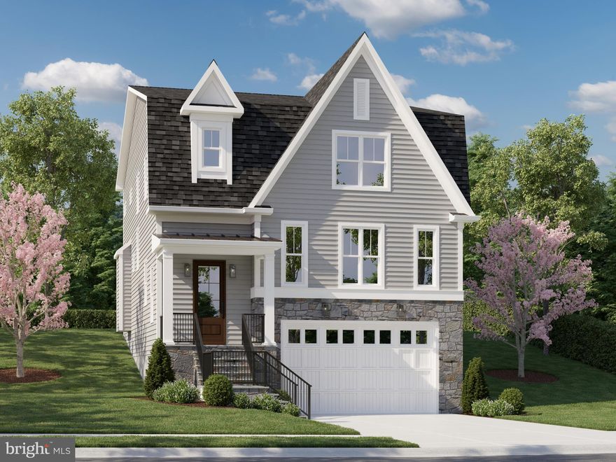 Another EXQUISITE to be built NEW CONSTRUCTION ARTS & CRAFTS  home brought to you by Wormald Homes. Nestled on the charming Edward Avenue, steps to Fleming Park & the Bethesda Trolley Trail. This functional residence comes with 5 bedrooms and 4.5 baths, plus a 2 car garage. The main level features an open floor plan, a spacious Family Room with gas fireplace open to stunning Gourmet Chef's Kitchen with large island, quartz countertops and Thermador appliances. The kitchen leads to a sizable pantry and formal Dining Room with tray ceiling. This level is completed by a Home Office and Powder Room and outdoor patio off the Great Room - perfect for warm summer evenings or cozy fall afternoons. The upper level boasts a grand Owner's Suite with walk in closet and large bathroom with soaking tub, dual vanities and oversized shower. 3 more bedrooms and two baths complete this floor.  The lower level features an expansive rec room, plus 5th bedroom and full bathroom.  A perfect home in the perfect location - just a few short blocks away from Wildwood Shopping Center,  with easy access to major commuter routes, the NIH, shopping, restaurants and more.