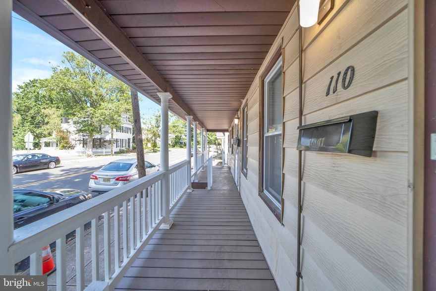 Cute and Cozy 1 bedroom apartment completely renovated in 2025.  It will be a pleasure cooking in  a new kitchen with quartz counter tops,  ample cabinets, and new stainless steel appliances.  Stylish hues, wood like easy clean floors, and all new bathroom fixtures will make for easy living.  Relax on the front porch or in the spacious, fenced rear  grassy yard. A shared full sized washer/dryer is available at the back of the house with outside access. Enjoy the nightlife, dining, and shopping just a few minutes away from Bordentown City.