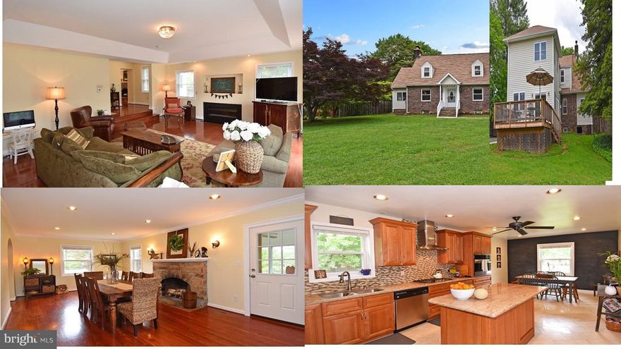 FOR SALE OR RENT Jefferson School Dist & near I395 and Duke St. HUGE (3500SFT)  Bright trendy 5B\3.5 bath  Cape Cod Expansion will WOW you . All  updates top of  line incl. tankless water heater, 2 zones HVAC sys. Granite Kit Island/42  cab Exquisite Wd Floors,  . 2 car garage has 2ND Lvl Rm..Tool shed & Fresh water well. Tenant responsible for  lawn care.