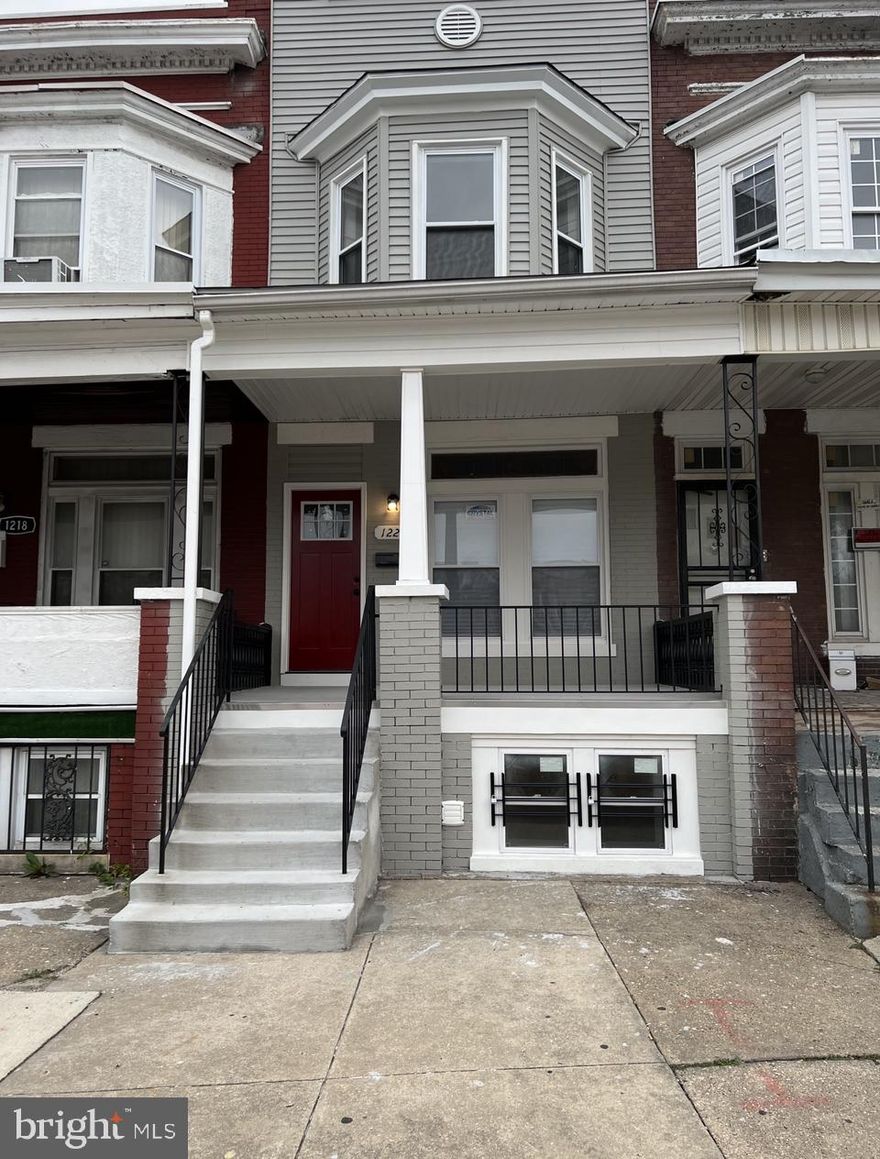 Welcome to your new brick townhome, in an up and coming neighborhood completely renovated from top to bottom. Dressed in luxury amenities, this beautiful  home offers all the bells and whistles!  Every room is eye catching from the moment you walk inside onto the new hardwood floors.  You will find 9 ft tray ceilings, gorgeous tile and an electric fireplace.  The stunning kitchen features new cabinets, quartz countertops, and stainless steel appliances. 
Upstairs is fully carpeted, with large bedrooms and a main bath boasting a rainfall shower.  It doesn't stop there, a fully finished basement which includes a bedroom and full bathroom, perfect for guests.  
New HVAC, doors, windows, and deck.  It's a must see!
Help with closing available.
Ask your agent for an immediate showing.