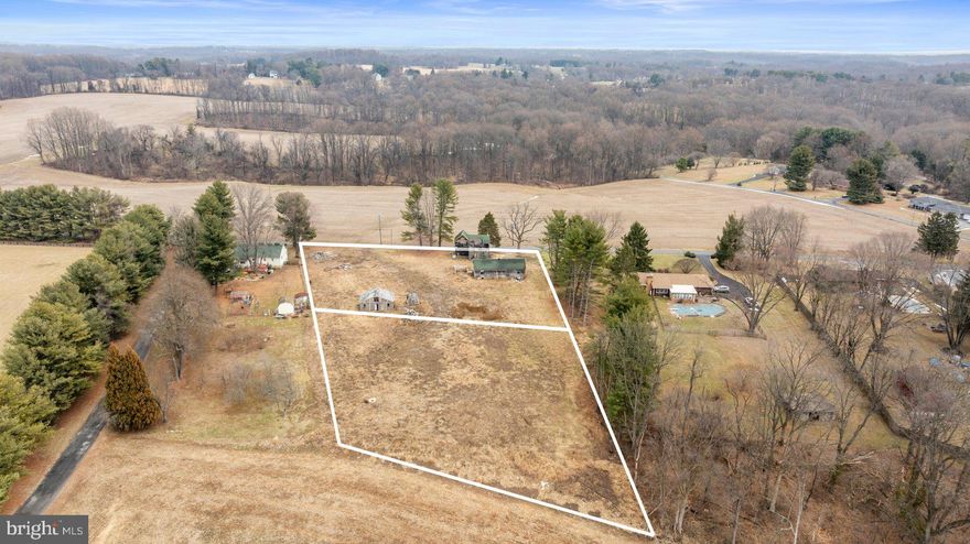 Don’t miss out on this rare opportunity in Hydes, MD! This stunning piece of land offers the perfect canvas for your dream home, with breathtaking views of the most vibrant sunrises and sunsets into the valley. Nestled in a tranquil, serene setting, this location provides ample space for your vision to come to life!!  These views can never be obstructed due to being deemed Agricultural conservation & preservation, you will never have to worry! Come see the endless possibilities that all can be done with this property and turn your dreams into a reality! **Old structures being removed***Well & Septic to be installed**