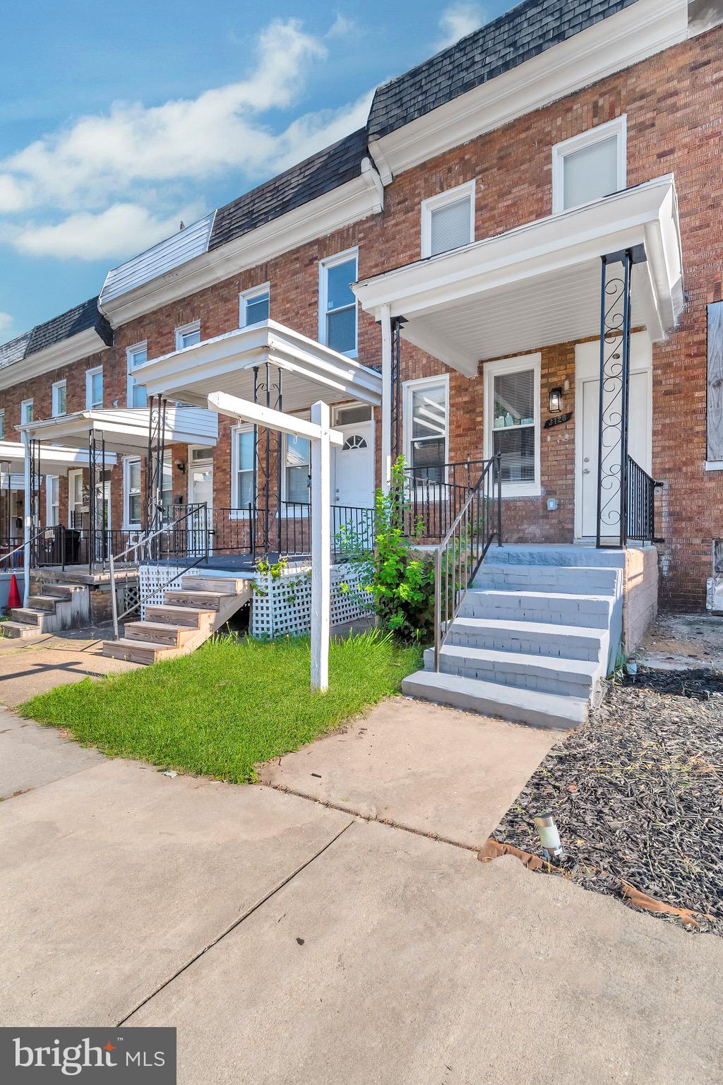 Nestled in the heart of Baltimore City's vibrant Four by Four neighborhood, this gem has been meticulously renovated from top to bottom, offering 3 bedrooms and 2.5-bathrooms, high-end finishes and thoughtful design throughout. Step inside to find the cozy, yet spacious living room is conveniently connected to the contemporary finished powder room, and seamlessly flows into the open-concept kitchen and dining spaces, boasting sleek granite countertops, and top-of-the-line stainless steel appliances. The island provides additional prep space and seating, perfect for entertaining or casual meals. Upstairs, two of the bedrooms provide a space to retreat with ample closet space, and one of the two luxurious full bathrooms, both with modern fixtures and a stylish vanities. An additional bonus room on this level is opportunistic for a home office, playroom, walk-in closet, etc. The third bedroom and 2nd full bath are located in the fully finished basement, along with a family room/entertaining space. Every detail of this home has been carefully considered, down to the studs, ensuring everything is brand new and up to the highest standards. The exterior features a charming facade that complements the historic character of the neighborhood while providing all the benefits of new construction interior. Located just minutes from downtown Baltimore, this home offers easy access to shopping, dining, and entertainment, making it the perfect place to enjoy all the city has to offer while being just minutes from many major highways for work commutes and travel. Don’t miss the opportunity to own this exquisite property in the desirable Four by Four neighborhood.