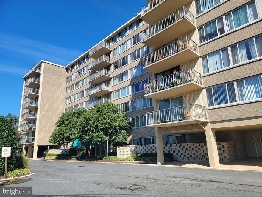 Spacious two bedroom/one ball condo in the heart of Arlington! Located right on Columbia pike minutes to DC, the Pentagon, Crystal City, Clarendon, metro, the airport, and so much more. Several bus lines located right in front of the building. Great views from the 8th floor. Just over 3 miles to East Falls Church metro. Granite countertops in the kitchen. Rent includes all utilities (except cable/Internet/phone), one assigned parking (space #55) and extra storage bin. In-unit combination washer/dryer. Community outdoor pool. Owners will accept 1 pet under 50 lbs or 2 small pets not to exceed 50 lbs total with refundable pet deposit. Tenant responsible for $100 move-in fee charged by the building. Building does not allow Sunday moves. Apply online at Allegiance PM website. Non-refundable app fee of $60 per person. All residents over 18 must apply. Minimum income 40 times rent. Good credit required. No more than 2 incomes to qualify. Application instructions uploaded under BRIGHT Documents. All Allegiance Property Management residents are enrolled in the mandatory Resident Benefits Package (RBP) for $40.95/month which includes liability insurance, credit building to help boost the resident’s credit score with timely rent payments, up to $1M Identity Theft Protection, HVAC air filter delivery (for applicable properties), utility concierge service making utility connection and home service setup a breeze during your move-in, resident rewards program, and more! More details upon application.