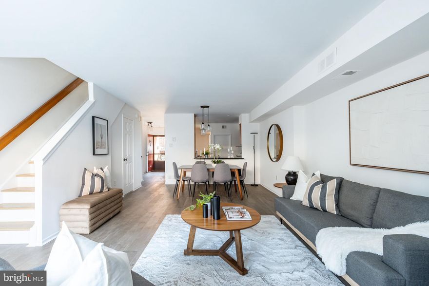 Welcome to this spacious and RARELY offered 2-bedroom, 2.5-bath condo in GREENFIELD CATCHMENT with PRIVATE PARKING in the exclusive Shannon Village, nestled in the heart of LOGAN SQUARE! The open living and dining area boasts a cozy fireplace, half bathroom, and direct access to a charming garden patio—perfect for relaxing or entertaining. The eat-in kitchen offers ample space with granite counter tops, stainless steel appliances, tiled backsplash, another dining or desk area, and a convenient laundry closet. Upstairs, two generously sized bedrooms are flooded with natural light. The primary suite has 2 closets and an ensuite bathroom with tiled shower while the guest room is spacious with a hall bath and linen closet. Plus, enjoy the convenience of a deeded parking spot in the private rear courtyard.

Location is everything! Just minutes from major highways (I-76 & I-676), public transportation, and 30th Street Station, commuting is a breeze. Enjoy the best of city living with The Parkway, The Barnes, Rodin Museum and The Art Museum nearby. Stroll to Schuylkill River Park or Kelly Drive for biking and jogging, or explore top-tier restaurants, cafes, grocery stores and fitness centers like City Fitness, PSC, Parc, The Dandelion, Via Locusta, The Love, La Colombe, Whole Foods, Target, Giant, Trader Joes. Don’t miss this incredible opportunity—schedule your showing today!