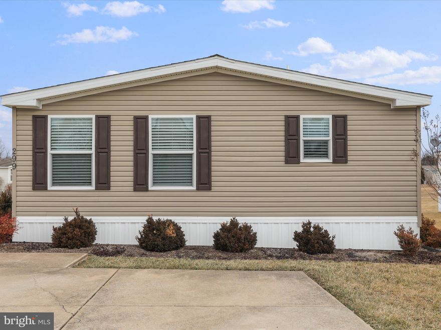 PRICE REDUCED!!!   Looking for Affordability and a nice place to call home?  Then look no further,  this home is affordability at its finest!  A Must see, this home will wow you as soon as you enter with its open floor plan.  Only one owner, very well maintained and shows immaculate.  Better than new,  the owner has did so many upgrades that you will not get with new unless you add those options.  Everything is done for you and is move in ready!  The perfect home for someone looking to downsize or for the Retiree.
Upgrades include, all new faucets,  a water softener,  appliances have been upgraded, to stainless steel Whirlpool Appliances,  added a pantry,  added the slide-out shelves/pull out drawers in the kitchen cabinets,  window blinds,  ceiling fans in all rooms, soaking tub in the Primary Bath,  New carpet in 2022.   Now lets go outside with upgrades:  added a 10X15 Deck,  added a storm door on the front with a retractable screen,   had electric run in the shed with shelving,  beautiful landscaping to include shrubs,  Pebble rocks for appeal,  seller had True Green come in and provide lawn care treatment.  This home was loved!  Now it needs you to love it!   Make your appointment today to see this beauty, you wont regret it.
Must be Park Approved before submitting an offer,  Credit score needs to be at least 630 or above.  Lot rent is $495 per month
There is an application fee for all adults that will be living in the home.  Taxes are estimated.