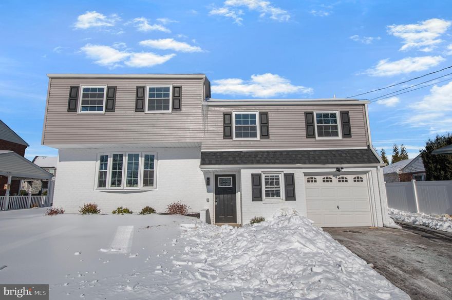 Welcome to Your Dream Home in Desirable King of Prussia! Nestled on a beautiful roomy lot, and Complete with 5 Bedrooms 2.5 baths, This will be your home of choice! Travel into the bright entry with beautiful flooring and inviting Atmosphere. The Natural light that radiates through the Numerous Windows gives the main Level a Bright and Cheery feel. On the main level, find your Living room and Dining areas that will make entertaining a breeze. The NEW Kitchen boasting Stainless Steel appliances is a cooks delight, completed with endless amounts of cabinets, recessed lighting, custom tile backsplash, luxurious countertops and a very large island are going to WOW your visitors. On the lower level, find your den with a gas fireplace, the perfect place to relax, Also this room has easy access to the roomy back yard through the sliding glass door. Some noteworthy features of the property include Central AC, Beautiful Floors, Built in Garage, laundry area, Recessed Lighting and Freshly Painted throughout. Close to major commuting routes, schools, shopping and restaurants. The Impressive Upgrades, many amenities of this home and the beautiful lot will make this your home of Choice! Don't Miss this opportunity, Book your appointment today!