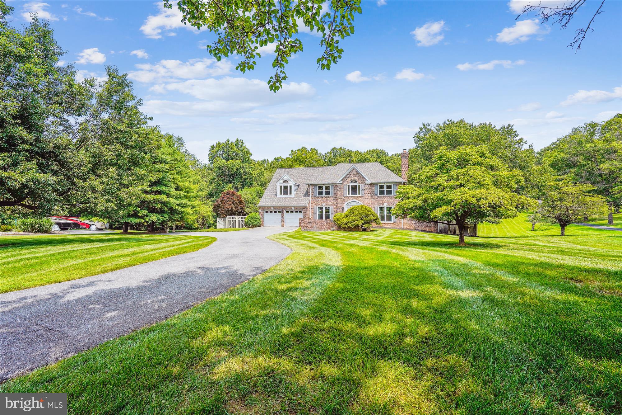 Since it is an Estate it is sold AS IS... Welcome to this custom-built (1987) home in the Needwood Knolls S/D with 3 sides brick & brick to grade. Over 2 acres w/ mature trees , backs to Rock Creek Park, minutes to 370/270/200/restaurants/golf yet private and peaceful . Over 5,800 square feet; a formal Living Room w/fireplace, Dining Room, Den, Family Room w/ fireplace, Kitchen, Laundry Room and Sunroom.5BR/4.5BA, Recreation Room w/ fireplace, Wet Bar Area, Flex Room , Utility room along w/ a two-car garage. PLEASE NOTE the following items have been replaced; Roof, Skylights, Attic Fans, Siding, Gutters & Downspouts, Front Door, Garage Doors, Liftmaster Openers, Exterior Lighting, TREX Deck, Retaining Walls, BOTH HVAC's, Hot Water Heater & some Windows. The Swimming Pool has been renovated w/Automatic Cover. While many exterior items have been replaced there is still the opportunity for a new owner to customize the interior. In Documents see information sheet for the many updates that have been made.
