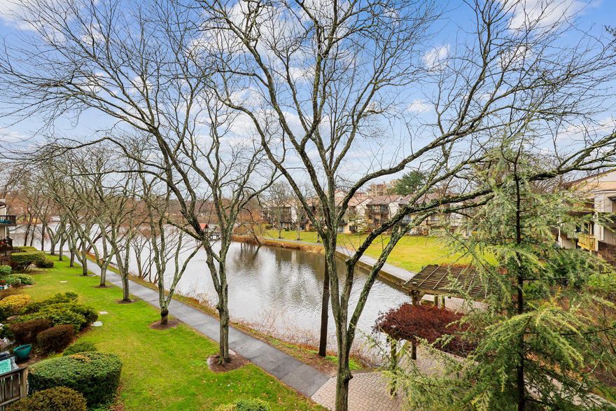 Open Saturday, April 18, 3-5 pm. Enjoy the view from both balconies of this Rare Two Level Penthouse Condo overlooking beautiful Wilde Lake.  1664 square feet of lakefront living.  Updated Kitchen and Bathrooms.  New Vinyl Plank Flooring throughout. The Bright Eat-in Kitchen has a generous Center Island with amazing storage space under the beautiful counter. There is a small amount of additional storage in the building. New Roof(March 2026). Ceramic Tile in both full bathrooms. Washer/Dryer upstairs in the second bedroom.   The HVAC was installed in 2012. HOA/CA fee is $1,036.35 annually. Condo fee is $735.36 month (includes water). Close to downtown in the heart of Columbia. The Cove Community Pool is just for residents and their guests.  The Columbia Association maintains the lake and pathways adjacent to the Cove and much more.  Close to the annual fireworks and summer music and events at nearby Lake Kittimaqundi, Symphony Woods, Meriwether Post Pavilion and the Columbia Mall.