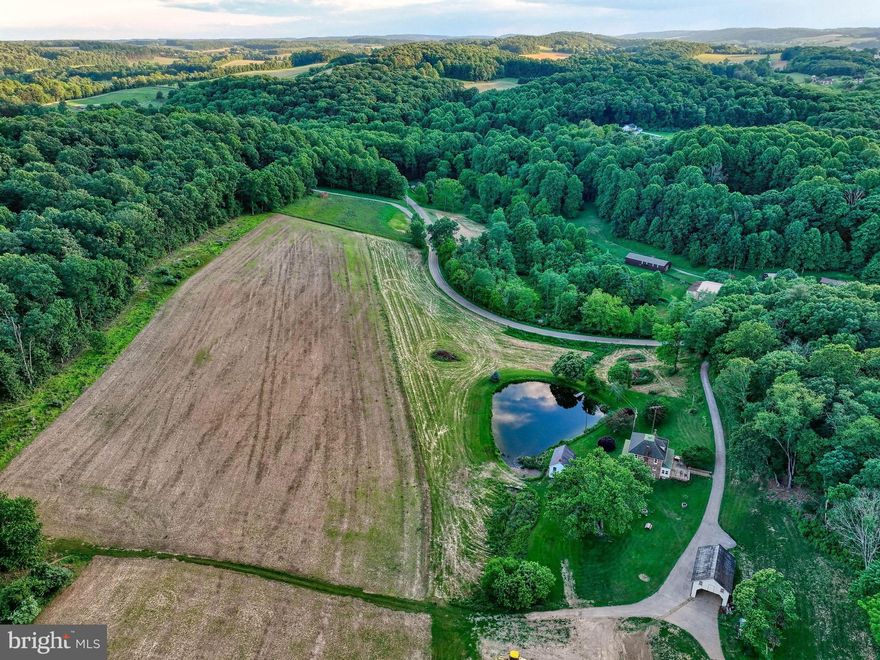 Discover your dream rural escape at 4203 Myers Rd in Glen Rock, PA. This charming farmhouse, nestled on 110+/- acres of picturesque land, offers a perfect blend of tranquility and productivity. Whether you're looking for a serene retreat, a working farm, or a versatile property with endless possibilities, this listing has it all. The cozy farmhouse is a perfect blend of rustic charm and modern convenience, providing comfortable living spaces with breathtaking views of the surrounding landscape. The house is currently occupied and was undergoing remodeling work on the second floor to bring it to its full potential. Essentially this offs a unique opportunity to customize the house to your taste. 

Enjoy peaceful mornings and stunning sunsets overlooking the serene pond, a perfect spot for relaxation and nature watching. The property boasts 110+/- acres, divided equally into 55 tillable acres and 55 timbered acres. The tillable acres feature highly sought-after silt loam soils, known for their fertility and excellent drainage, making them ideal for a variety of crops. This prime farmland is perfect for maximizing agricultural productivity. The timbered portion of the property is rich with a diverse mixture of white, red, and black oaks. This not only provides incredible hunting opportunities but also holds significant future timber value. The dense woods are a haven for wildlife, offering a prime location for hunting enthusiasts and nature lovers alike with a field full of deer every night!

Located on a quiet road, this property offers unparalleled privacy and a sense of seclusion, while still being conveniently accessible to local amenities. The farmhouse features cozy living areas and with the right touches, one could have the perfect kitchen ready for preparing farm-fresh meals. There are multiple bedrooms which provides ample space for family and guests, each offering beautiful views of the countryside. Previously there were various outbuildings on the property that were tore down to provide you a clean slate to add buildings that fit your needs and can provide additional storage and functional space for farming operations or hobbies. 

The picturesque pond is a focal point of the property, enhancing the natural beauty and providing a habitat for local wildlife. Situated just outside the peaceful community of Glen Rock, PA, this property offers a perfect escape from the hustle and bustle of city life. Despite its secluded feel, the property is within easy reach of local amenities, schools, and major roadways, ensuring convenience without sacrificing privacy. 

This idyllic farmhouse retreat is a rare find and offers endless potential for those seeking a harmonious blend of peaceful living and productive land. The combination of fertile tillable land and valuable timbered acres makes this property a unique investment opportunity. Don't miss the chance to make 4203 Myers Rd your own private sanctuary. Contact for pricing and to schedule a viewing. Explore the possibilities and experience the charm of this remarkable property today!