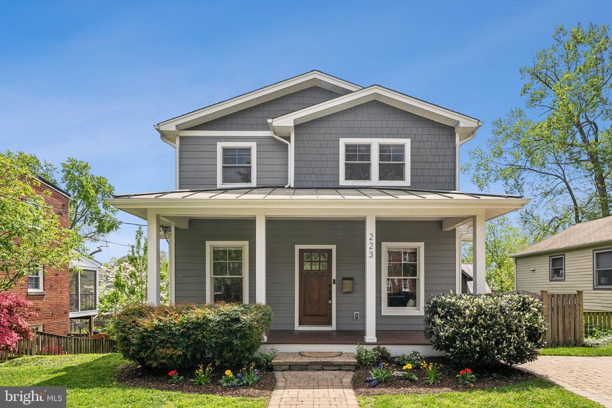 Discover your dream home at 223 East Mason Avenue, nestled in the heart of charming Del Ray! With 3,754 sq. feet, this elegant and inviting residence boasts six spacious bedrooms and four modern bathrooms, making it easy for hosting family and friends. See 3D tour! 

As you enter, you're welcomed by an open space with benches perfect for unloading after activities. To the left, find a great space for an office or a first-level bedroom complete with an en suite bathroom.

The main living area showcases a gourmet chef's kitchen, perfect for culinary adventures. Cozy up by the fireplace in the adjoining living area and dining room, which provide an ideal setting for entertainment and relaxation.

On the upper floor, the primary suite is bathed in natural light and features a serene, spa-like en suite bathroom, offering a peaceful escape from the hustle and bustle of daily life. This level also includes three bedrooms and a full double vanity bathroom.

The lower level offers additional recreational space perfect for entertaining, along with a full bathroom and an extra bedroom ideal for accommodating guests.

Situated on a generous 7,050 square foot lot, there is ample outdoor space for gardening, barbecuing, or simply unwinding in your private oasis. Experience this gem for yourself and imagine the wonderful memories waiting to be made here!

Updates include fresh paint throughout the whole home (2025), new carpeting on the lower level (2025), and backyard sodding (2025) and fresh landscaping (2025).

*Square footage deemed reliable but not guaranteed.