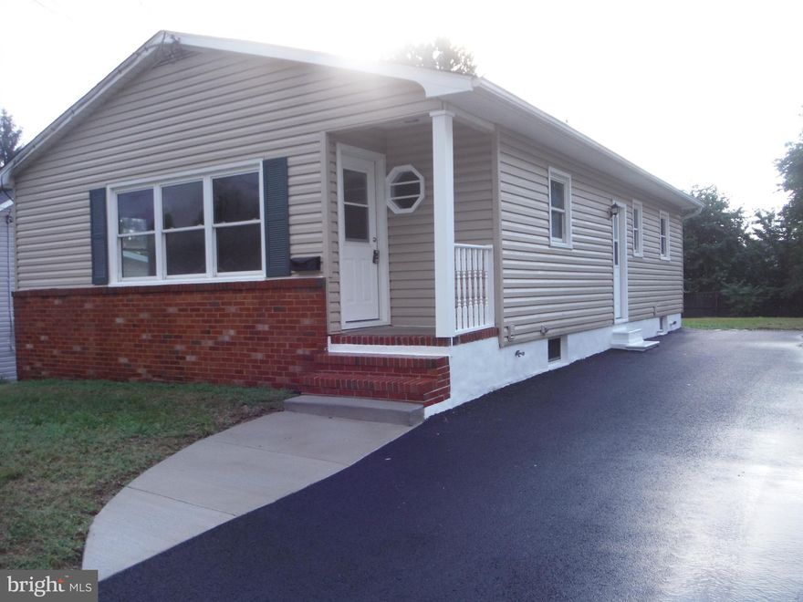 Updated rancher with huge level yard. Kitchen with granite and stainless steel appliances. Refinished hardwoods on the main level.  Fresh paint and new carpet. New Roof and gutters, driveway,concrete, Updated windows, doors, siding, HVAC, furnace and baths.Large finished basement with office/exercise room and wetbar. House is in great shape but being sold As-Is condition