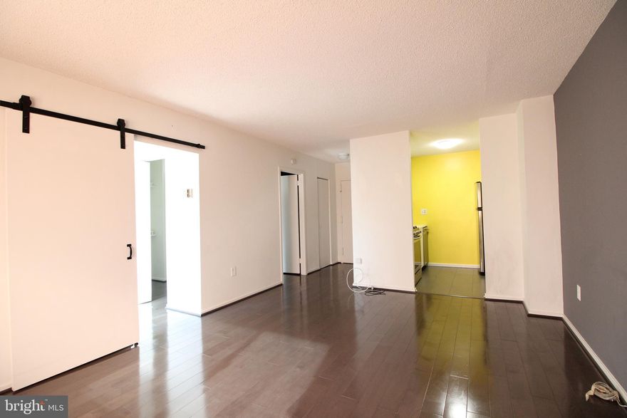 Modern Design meets amazing location in this Spacious floorplan that makes 500 sq feet feel large. Professionally designed, no detail was spared to maximize this space for a perfect home. All utilities are included and the home features Hardwood flooring, quartz counters, new cabinetry, hotel-esque bathroom, and so much more. All utilities are included for this rental! Building has 24/7 front desk, secured entry, laundry on every floor, pets considered, tennis courts, pools, and gym. The perfect location near the new Amazon HQ2, Shirlington Village with Shops and Dining, Pentagon, and great highway access to 395/495/Rt 1. Bus stops right outside for those who want Metro options! What more can you ask for in a rental home for many years to come. Possible for Landlord to offer furnished options for a minimum 6 month lease