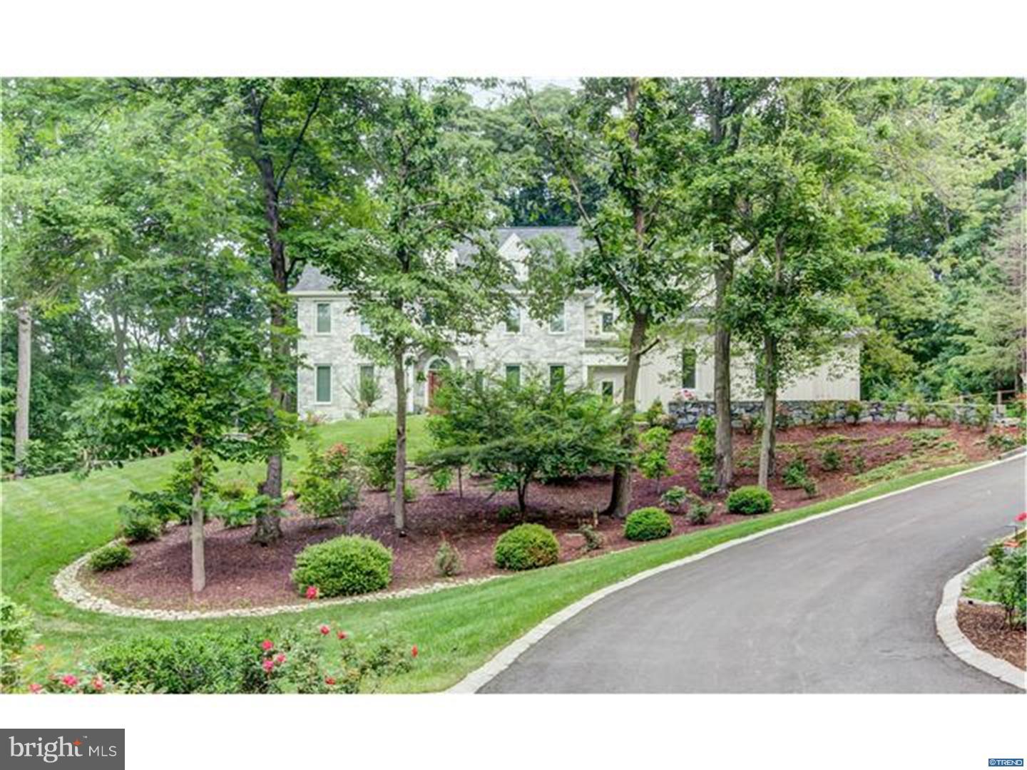 Spectacular stone colonial located on 2 acres adjacent to protected land is exceptional in beauty and elegance. Built by Bancroft Homes & extensively renovated this 4/5BD and 6.1B home features remodeled kitchen & baths, freshly painted interior, new roof, gutters, new doors & windows.  All stucco was removed and replaced with hardi-plank by Five Star contracting. This home has great flow with a modern open floor plan and fine architectural details such as refinished hardwood floors, custom built-ins, high ceilings, crown molding, remodeled gas fireplace, and spectacular country views from every room. As you enter this home a dramatic 2 story foyer welcomes you to the formal living room, dining room & office. The spacious remodeled eat-in kitchen has an oversized center island, top of the line appliances - Wolf gas range & double ovens, Subzero refrigerator, Bosch dishwasher and opens to the step down family room. The second floor has an oversized master bedroom with sitting area & office, California closets and remodeled luxurious master bath. Additional 3 bedroom suites and a spacious walk-in coat closet complete this floor. The walk-out lower level provides 5th bedroom, full bath and a sitting area and is a great gathering space with family room, kitchenette.  This will provide great options for perfect in-law quarters or overflow guests. This home offers stone patio with outdoor kitchen which provides extra living space with sweeping wooded views of the professionally hardscaped & landscaped grounds. Additional amenities include an oversized 3-car garage, irrigation system and a spacious floored walk up attic which can be finished for added space. Other updates includes - electrical subpanel/backup generator, 3 HVAC units, pre-filter & UV filter water system, well pump & tank. All this and more in the acclaimed Unionville Chadds Ford School District. Peaceful country lifestyle minutes away from shopping, recreation, schools, Brandywine Valley, Wilmington & Philadelphia.