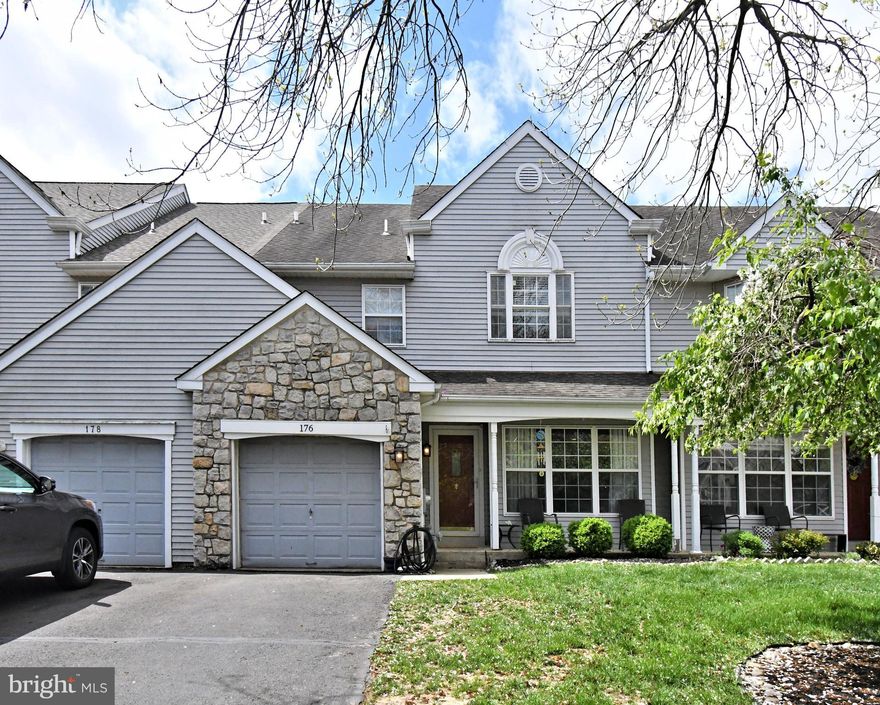 Here is your chance to get a custom updated Dover model in Montgomery Greene! It is updated the way we all want to live--great big open spaces with lots of room for everyone! Taking a wall down really opens up this floor plan! Welcome into this super calming haven with brand new carpets on the main floor and a kitchen every gourmet cook will love! Tons of natural sunlight filter in through all the bright windows and the kitchen slider. The kitchen has room to spare---plenty of cabinets, ample counter space for food prep, baking, favorite appliances and then the island adds even more! The stools allow it to be a great space for supervised homework, snacks, or just a quick & casual meal. This family has changed the set-up and uses the family room area for a lovely dining space with room for that huge, gorgeous table we all love to fill with our favorite people--everyday meals and all the holidays when we need to add more chairs.  Such a great use of this space.  Don't forget the small nook area by the slider---perfect as a pantry/storage area but also can fit a small cafe table. The changes these owners have made really have turned this into a wonderfully flexible living space. Heading upstairs, you'll love the spacious main bedroom with sitting area that is perfect for a small home office, make-up area or quaint dressing room. Nice vaulted ceiling gives the room some character and depth. Walk in closet and large en suite bathroom with a tub and a shower for your convenience make this a great escape. 2 other large bedrooms share the hall bath. Pretty nice sized rooms will keep everyone happy! Laundry is also found upstairs which can make you so happy--it is a chore but less so since you're not hauling it to the basement and back. The large basement has lots of room to be a play area, gym, man cave, etc..... whatever you may need! Fabulous home in a great neighborhood that is close and convenient to Rts 309, 463, 202, Pa Turnpike, several Septa train stations, Wegmans, Target, Harvest, Trader Joe's, Whole Foods, etc. Another great fact is the close proximity to Windlestrae Park--tot lot, walking trails, softball & baseball fields, bathroom.....
Come on out and see this beauty this week! Truly a 5***** HOME!