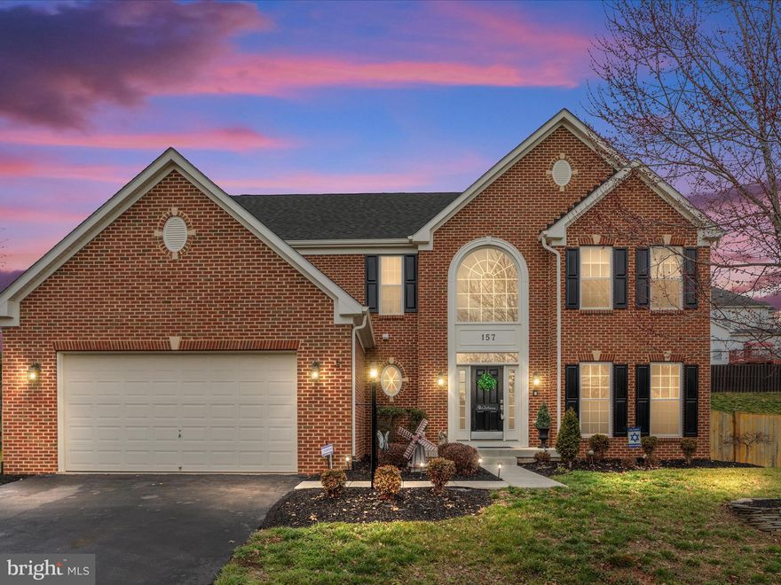 Welcome to the pinnacle of luxury living at Maddex Farms! This captivating Brick Colonial seamlessly blends convenience, comfort, and opulence to create your ultimate dream home. From the moment you step through the front door, you'll be enchanted by the impeccably maintained interior, adorned with a myriad of upgrades and enhancements.

The exterior of this residence is a visual masterpiece, boasting meticulously landscaped grounds and freshly painted trim (completed in 2020), which exudes curb appeal from every angle. The fully fenced backyard offers both privacy and a safe haven for your family members, including your beloved pets.

As you venture inside, you'll discover a haven of modern elegance where every detail has been meticulously crafted to elevate your living experience. Take note of the updated foyer light, thoughtfully designed with a motor for easy maintenance of light bulbs and cleaning, adding both style and practicality.

This expansive home offers a plethora of living spaces, each meticulously designed to meet your every need and desire. From the inviting morning room overlooking the charming concrete patio, perfect for outdoor living, to the spacious family room featuring a cozy fireplace, every area exudes warmth and sophistication. Step through the glass French doors into the expansive office adorned with charming bay windows, providing a tranquil workspace flooded with natural light. Vaulted ceilings and new Luxury Vinyl plank flooring further enhance the sense of openness and grandeur throughout the main level.

The kitchen is a chef's delight, designed to accommodate even the largest gatherings. The sprawling island provides ample space for displaying charcuterie boards or buffet-style dining, while also serving as a hub for casual family gatherings. Alternatively, enjoy meals in the charming dining room, complete with yet another bay window offering picturesque views of the surroundings.

Prepare to be captivated by the fully finished basement, a versatile space offering endless possibilities for entertainment and relaxation. Whether you're unwinding with a movie in the media area, utilizing the exercise space to stay active, or hosting lively gatherings in the recreation area, this lower level caters to every whim. Be sure to take note of the recently updated bathroom, adding a touch of modern luxury to this already impressive space.

Don't miss out on the opportunity to make this magnificent house your forever home. Schedule your showing today and embark on a journey to fulfill your dream lifestyle at Maddex Farms!