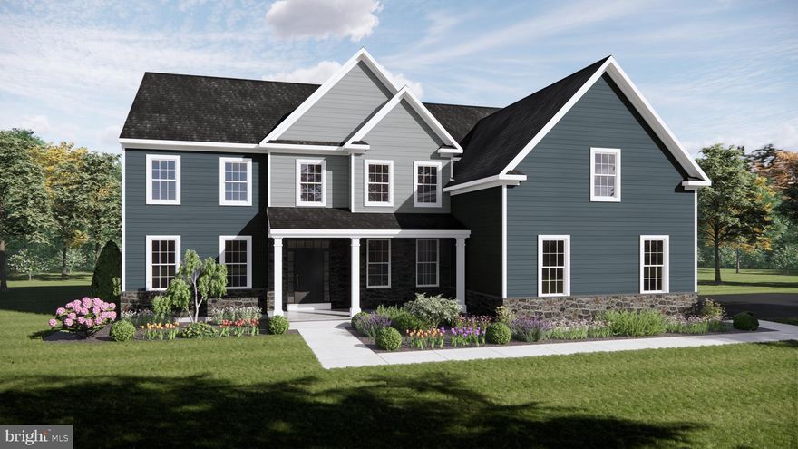 NEW CONSTRUCTION IN COUNCIL ROCK SCHOOL DISTRICT!  If you have been searching for new construction with exceptional craftsmanship, luxury appointments and superior design, all on a spectacular lot in the best location in Wrightstown township, this is the only home on the market that will meet all of your expectations. Anchor Crossing is an exclusive three-lot community within minutes of  New Hope, Newtown and Doylestown. Silo Custom Homes, one of Bucks County's premier luxury home builders, understands your desire for the finest quality and is dedicated to customer satisfaction. With that in mind they provide multiple floorplans at a variety of price points to choose from.  Silo Custom Homes has executed their vision of gracious living down to the last detail.  The Huntington Model, shown here, is just one of the attractive models to choose from.  Work with Silo Custom Homes to customize one of his models or create your own custom design.  The Huntingdon model includes: 2x6 construction, 9 ft.  ceilings on the first and second floor, elegant trim package, Hardie plank siding, luxury interior appointments and generous allowances on your custom finishes. Beautiful Shaker style Century kitchens with five piece drawer heads and cushion close drawers and doors, Viking appliance package, 40 inch gas fireplace, main floor office and flex room. On the second floor, the spacious owner's suite features a luxurious bath with separate vanities with quartz countertops, a large walk-in shower with frameless glass door and a free standing soaking tub, a sitting room and three spacious walk-in closets. Three additional bedroom suites with beautifully appointed baths provide sophisticated privacy for family and guests. Additional features include:  wide plank hardwood on the entire first floor and second floor hallway, recessed lights in kitchen, family room, main bedroom, first and second floor hallways, Red oak treads and painted risers on the main staircase, large baseboard and 3 1/2" casing throughout the house and a second floor laundry room with cabinets and sink. Quality construction details: poured concrete 9' basement walls, Anderson 400 series windows and a three car garage. Two of the lots are over three acres and the third is over 4.5 acres providing for privacy and country views. Easy access to New York, Princeton and Philadelphia. Award winning Council Rock School District! This is one package on one lot - we have several models to choose from. There are three total lots - each about 4 acres. 
Pictures from other homes constructed by Silo Custom Homes. Some pictures may show options and features not included in the base price.