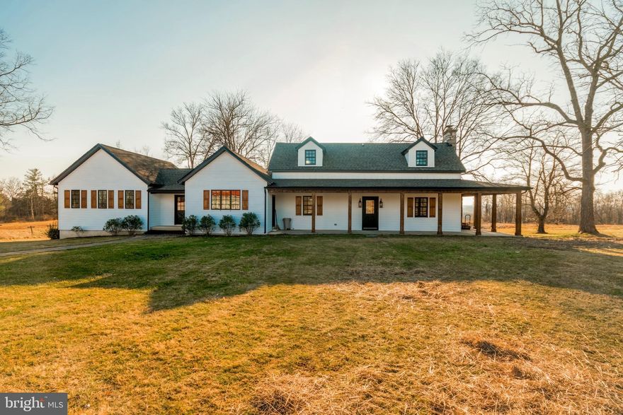 Amazing opportunity to take advantage of this completely renovated property.  Over 18 acres to live how you want to live. Huge detached 8 car garage with a finished room above adding 767 square feet for so many applications. Be sure to view the pictures to get a  better idea of what this property provides.  Then schedule a showing to see if this isn't more than you expected. *Paved driveway will be completed from Leetown Road up to your driveway once construction is completed on homes bordering Leetown.  New address will be
116 Taliesen Way Kearneysville, WV 25430