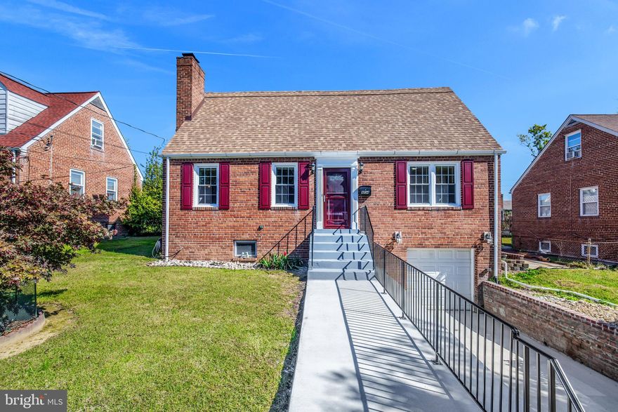 Open Saturday(11/12/2023)  1:30 pm - 3:00 pm In the heart of Hyattsville where dreams come true, this rarely available, stately Cape Cod waits for you!  Bright and sunny on all 3 floors, hardwood floors, original trim, and architectural details galore.  THE ROOF IS ONE YEAR OLD! Main Level: Formal Living Room Custom Design Crown Molding with a Cozy Fireplace, Formal Dining Room, a Cook's kitchen, enclosed Sun Porch leading to a private lattice Custom Maintenace Free Deck, Two Spacious Bedrooms and Upgraded Full Bath.  Upper Level: Features 2 Spacious Bedrooms with Newly Renovated Private Baths.  Lower Level: Below grade level, walks up to a large yard and 1 car garage. It features a bright family room, full bath, laundry, and storage.  Minutes to parks, bike & running trails, shops, restaurants, art, entertainment & culture. An easy commute into DC and the heart of Maryland. Public Transportation which offers a 10-minute ride to the metro.  Only a few minutes to the Fort Totten and West Hyattsville Metro.  THIS IS A REALLY OUTSTANDING HOME - MUST SEE!