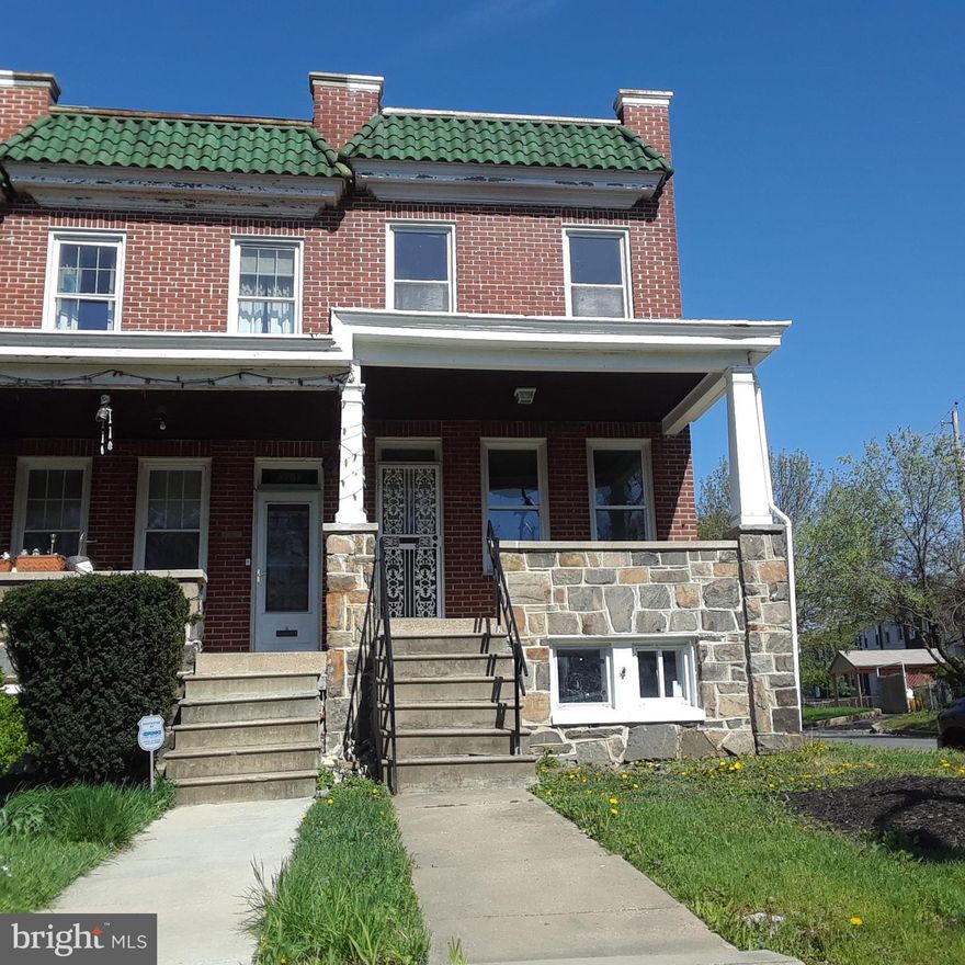 Check out this fantastic find! This spacious home sits as an end of group on a quiet tree-lined street. Enjoy wood floors throughout, generous room sizes & lots of natural light. The finished basement offers space for a den or rec room complete w/full bath, as well as more than ample room for storage. A Great location; close to schools, entertainment & shopping! A quick drive to Downtown Baltimore