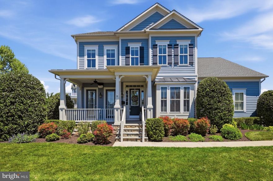 Perfectly situated on a rare 0.44-acre corner lot in the highly sought-after Willowsford – The Grange community, this stunning home backs directly to conservancy and offers the kind of setting that makes you instantly exhale the moment you arrive. Surrounded by natural beauty and open space, it delivers the perfect balance of luxury, comfort, and everyday livability.
From the moment you step inside, the home feels warm, welcoming, and effortlessly functional with a layout designed for real life — whether you’re hosting holidays, managing busy weekdays, working from home, or gathering everyone together for movie nights and takeout. Luxury wide plank floors flow throughout the main level and lead into a beautifully appointed gourmet kitchen featuring high-end finishes, abundant cabinetry, expansive prep space, and an oversized gathering area where everyone naturally wants to spend time. A built-in speaker system enhances the experience throughout the home, creating the perfect atmosphere for entertaining or everyday living.
Designed with entertaining in mind, the spacious rear patio serves as a seamless extension of the home — ideal for summer cookouts, morning coffee, evening cocktails, or simply unwinding while taking in the peaceful conservancy views behind you.
Upstairs, the generously sized bedrooms offer comfort and flexibility for everyone, including a luxurious primary suite that feels like the perfect retreat at the end of the day.
The fully finished walk-up lower level is an absolute showstopper featuring an enormous recreation space, private movie theater, large additional bedroom, and full bathroom — making it ideal for guests, multigenerational living, game days, sleepovers, or creating the ultimate hangout space everyone will gravitate toward.
Beyond the home itself, Willowsford is known for its award-winning lifestyle and exceptional amenities including resort-style pools, fitness center, scenic trails, parks, community events, and more than 2,000 acres of preserved open space — making it one of Northern Virginia’s most beloved communities for a reason.