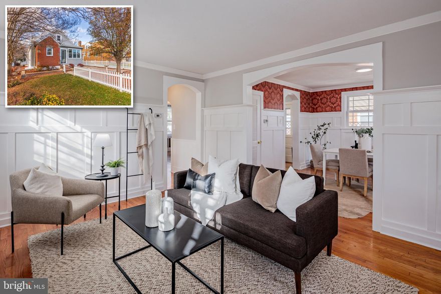 **Charming Cape Cod with Modern Updates and Ample Space** Welcome to this delightful Cape Cod-style home, where classic charm meets modern convenience. This single-family gem boasts newly refinished hardwood floors throughout the main level, creating a warm and inviting atmosphere. Step inside to discover a thoughtfully designed layout featuring a separate dining room off the kitchen—perfect for entertaining or everyday meals. The cozy living room with a fireplace invites relaxation, while the adjoining sunroom offers a serene retreat filled with natural light. The main level also includes two spacious bedrooms and a fully remodeled bathroom, showcasing stylish updates and functionality. Upstairs, you'll find an additional bedroom, a second full bathroom, and a versatile sitting area, ideal for a home office, reading nook, or play space. The fully finished basement provides an abundance of extra living space, perfect for a recreation room, home gym, or guest quarters. Fresh paint and brand-new flooring throughout the home add a polished touch. Step outside to enjoy the beautiful stone patio and a fully fenced yard, ideal for outdoor gatherings or a private escape. With three sheds, including one with a finished interior and electric, you'll have endless possibilities for storage, a workshop, or a creative studio. Don’t miss the chance to call this meticulously updated Cape Cod your new home. Schedule your showing today!