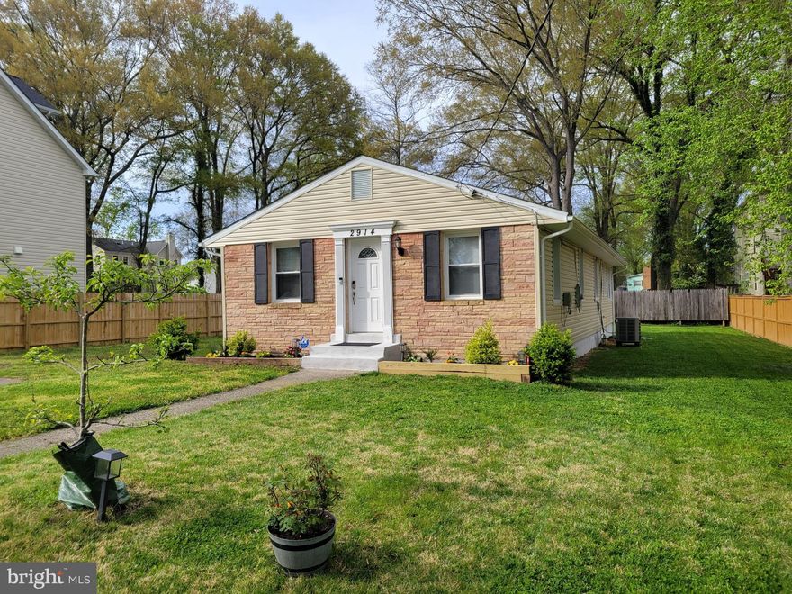 Charming light filled spacious fully renovated home with 2 bedrooms plus a den and 2 full bath in Thornrose.  The open kitchen offers gleaming hardwood floors, granite countertops, an island and stainless steel appliances. Family room leads to deck and fenced in backyard. The bedrooms are spacious with newly installed carpet and enlarged closets in 2019.  Home features recessed lighting throughout. The roof was replaced in 2020, siding 2021, HVAC 2016 with transferable 10 year warranty . Vapor barrier and insulation in crawl space upgraded. Lots of space for expansion potential.  Several million dollar neighboring homes are in process of being built on the same street. Walking distance to Mt Vernon Plaza shops and restaurants. This home is a GOLD MINE!! OPEN HOUSE 1-4pm on 5/1/2022