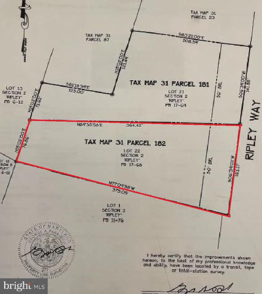 SERENE WOODED LOT – NO HOA RESTRICTIONS 
Discover the potential of this one-acre wooded retreat, nestled within a quiet, established community. Offering 160 feet of convenient road frontage and a mostly level topography, this property is ideal for those seeking a peaceful setting with its low traffic location. This lot serves as a blank slate. Looking for even more space? The adjacent lot is also available (See MDCH2053312) providing a combined 1.96-acre footprint. Sold as-is, bring your vision and unlock the possibilities.