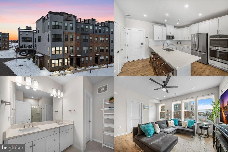 Only 3 BEDROOM, END UNIT currently available in Ashbrook Place .

Built in 2022, this end-unit offers added windows, privacy, and a light-filled open layout. The main level features a modern kitchen with an oversized peninsula, flowing seamlessly into the living and dining areas.

Upstairs includes a spacious primary suite, two additional bedrooms, and a full bath. This level offers direct access to a private deck, an ideal outdoor retreat.

Rear-entry garage, private driveway, and low-maintenance living. Designed for everyday living or a convenient Loudoun retreat, with close proximity to Dulles International Airport and major routes.