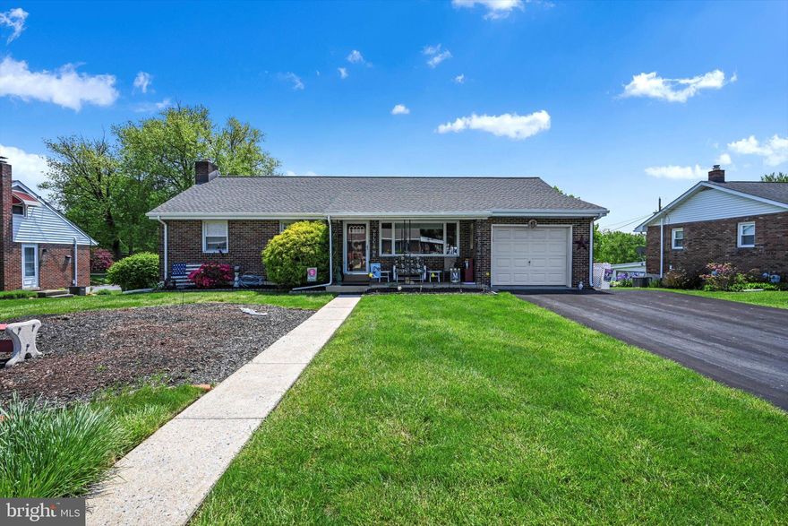 This spacious home offers the best of one-level living. With four bedrooms and two full bathrooms you have plenty of space for all your needs. A full basement, partly finished, provides plenty of extra space for storage or other entertaining needs.

The central air conditioning ensures year-round comfort, while gas heat makes utility costs efficient. The brick exterior adds to the home's classic appeal. Situated on a generous lot, there's ample outdoor space for recreation or gardening. The house has been very well maintained.

Located in a friendly neighborhood with convenient access to local amenities, schools, and parks, this property is ideal for families or individuals seeking a comfortable and well locateded home.