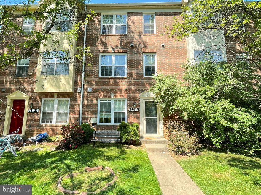 * Buyer could not perform, back on market*  Walk to Crown Shops, restaurants, grocery!  This brick-front 3 Bedroom, 2 ½ Bath townhome offers amazing value and has been well maintained.  Very large primary bedroom features a walk-in closet and walk-in shower.  Two additional bedrooms share a second full bath on their own level.  Kitchen has granite countertops with brand new faucet, range and dishwasher.  Unit is very private, quiet and has beautiful views of woods.  This is a great location for walking to entertainment as well as easy access to I-270. Agent has ownership interest.