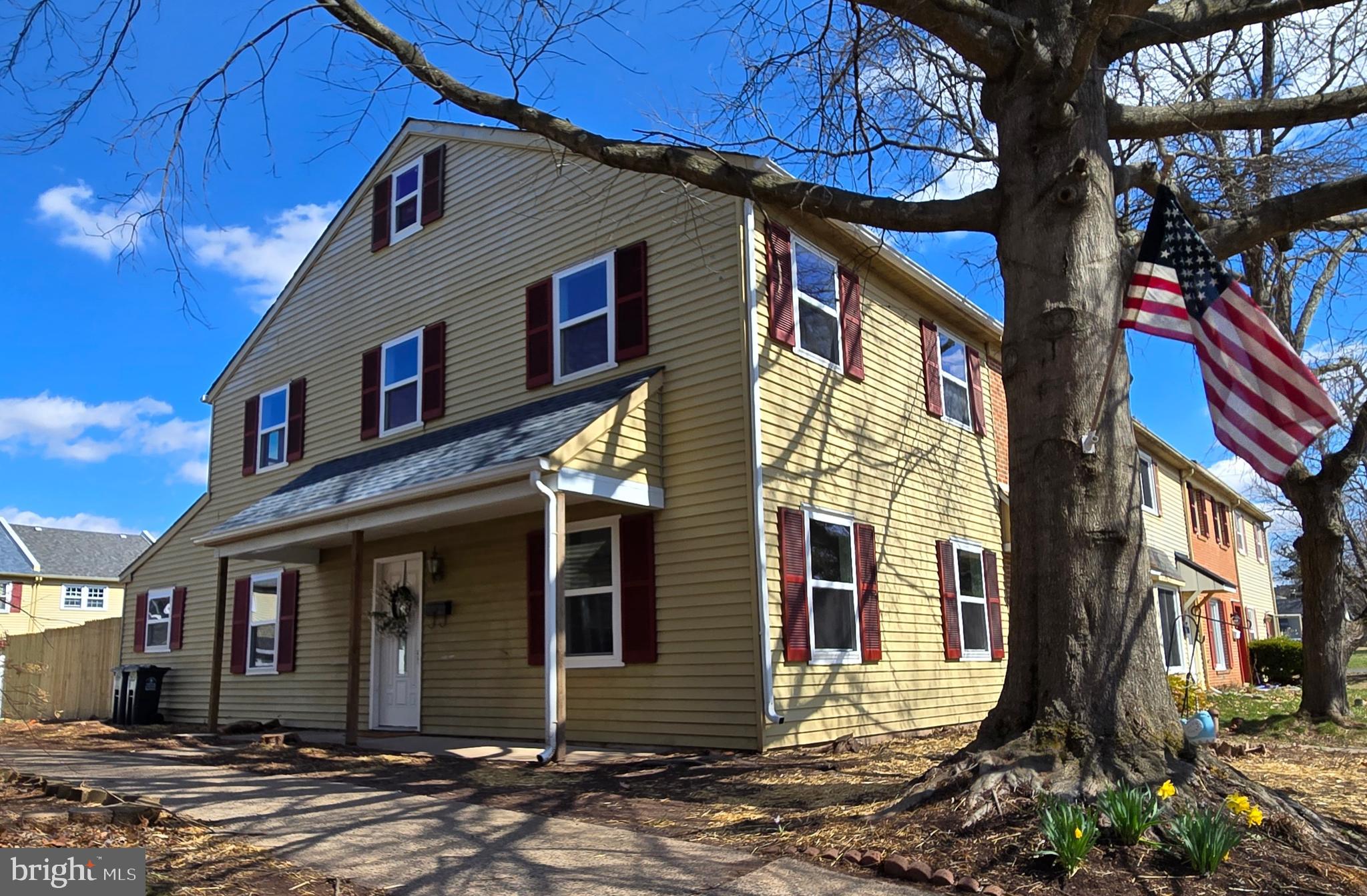 ***Back to active due to Buyer's financing falling through at the last minute*** Fully renovated 3BR End unit Townhome on the outskirts of Quakertown Boro, but close enough to walk to town and all that it has to offer! Enjoy the outside space with a covered porch, fenced rear yard, and patio. The First floor feels very open upon entering. Large Living Room off to the right with a wood burning slate corner fireplace. So many windows on this level that allow the natural light to flood throughout the space. The spacious Dining room is off to the Left. There is a Den at the rear of the unit with a door to the patio, and a bright & cheery Kitchen sporting Granite tops, lot of cabinetry including a large pantry, and SS appliances. There is a slider off of the Breakfast area that leads to the patio and fenced yard. Lastly there is a 1/2 bath on this level for your convenience. Upstairs you'll find 3 BR's, a Full Bath with a Tub/Shower, a Laundry closet, and a pull down stair up to the attic space. Everything has been done here. Just move in and enjoy the home.Fully renovated 3BR End unit Townhome on the outskirts of Quakertown Boro, but close enough to walk to town and all that it has to offer! Enjoy the outside space with a covered porch, fenced rear yard, and patio. The First floor feels very open upon entering. Large Living Room off to the right with a wood burning slate corner fireplace. So many windows on this level that allow the natural light to flood throughout the space. The spacious Dining room is off to the Left. There is a Den at the rear of the unit with a door to the patio, and a bright & cheery Kitchen sporting Granite tops, lot of cabinetry including a large pantry, and SS appliances. There is a slider off of the Breakfast area that leads to the patio and fenced yard. Lastly there is a 1/2 bath on this level for your convenience. Upstairs you'll find 3 BR's, a Full Bath with a Tub/Shower, a Laundry closet, and a pull down stair up to the attic space. Everything has been done here. Just move in and enjoy the home. Access to Rt309, I-476 & I-78 for commute. And so many great restaurants and shops within walking distance, and many more within a 10 minute drive.