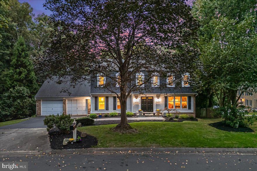 Nestled in the coveted Fallsreach subdivision, this stunning approx. 4467SF Colonial home offers a perfect blend of comfort and elegance.  Splash into your heated pool and spa and enjoy the multi-level deck and backyard resort- perfect for entertaining, exercise, BBQs, and sipping cocktails while watching sunsets.  The heart of the home is the gorgeous custom-designed kitchen and family room with archways and a stone fireplace, where you can gather and create memories together.  The kitchen renovation boasts Christiana cabinetry, stone countertops, and gourmet appliances.  The main level also offers a large office/den, ample living room and formal dining room, a powder room, and a sun-soaked sunroom with French doors that overlook the yard and wooded lands.  Enjoy your morning latte looking out at colorful birds, deer, and the blossoming landscaping.  A cheerful mudroom/laundry room is perfectly placed next to the two-car garage.  The upper floor offers four spacious bedrooms, all bathed in natural light and two full baths.  The owner's suite offers two walk-in closets and a recently updated full bath.  The lower level is fully finished with a daylight walkout to the pool area that includes a gym/flex room, a huge rec room perfect for watching movies together, and a guest room and full bath.  Hardwood floors are found on both the main and upper levels.  Many systems have been updated - see the disclosures tab for details.  Recently painted from top to bottom, new luxury vinyl plank flooring in LL,  bathrooms updated, new recessed lighting/fixtures - just to name a few! Located in the Churchill HS cluster, 10-15 minutes to metro, I-270/I-495, and Canal Road for commuting, and very close to many options for shopping, dining, hiking, biking, area natural attractions, golf courses, and parks.  This home is a rare find; a private oasis within a friendly community. Showings begin at 5PM on Friday, 2/20 twilight open house.