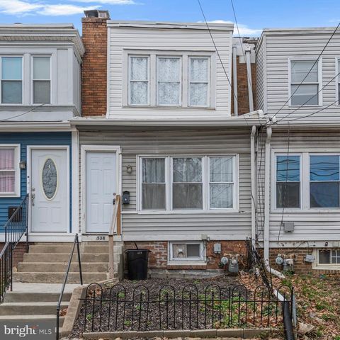 Townhouse For Sale - 538 Clifton Avenue<br/> DARBY, PA 19023
