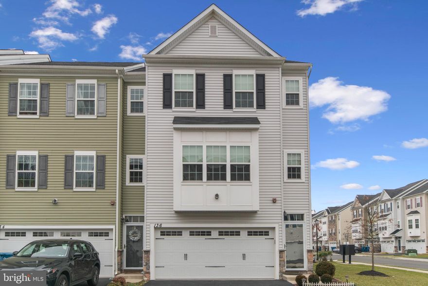 No Pets Please! This contemporary 3-story townhome in the award-winning Pennsbury SD offers a spacious 2-car garage with extra storage and a large recreation room leading to the rear patio. The main level features hardwood floors, a gourmet kitchen with ample cabinetry, a huge center island, modern appliances, and an adjacent dining area with access to a large deck. The open floor plan and numerous windows create a bright atmosphere. Upstairs, find 3 bedrooms with ample closets, contemporary bathrooms, and a separate laundry room. Includes Nest Doorbell and Thermostat. Conveniently close to all amenities!