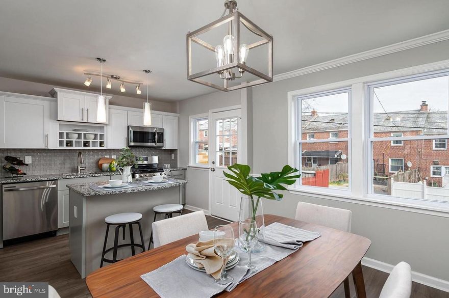 Need help with downpayment OR want to buy down your rate? The Seller is offering concessions AND we have exclusive arrangement with First Home Mortgage for additonal down payment assistance some options with NO INCOME LIMITS.  
******************************************

🏡 Updated in 2021-  4BR/2BA Townhome – Prime Location Near Johns Hopkins!

Five minutes from Johns Hopkins University and 10 minutes from the East Baltimore County line — a perfect blend of style, convenience, and value!

✨ Features You'll Love: Modern gourmet kitchen with granite countertops, eye-catching 3D backsplash & premium Samsung stainless steel appliances ** Newer roof, windows, central heating & air, updated plumbing, electrical, doors, locks, and fixtures ** Elegant **crown molding** and **new flooring** throughout
Finished walkout basement with full bath and additional bedroom – ideal for guests, office, or rental income. 
🚨 Please be mindful of the tenant when scheduling.