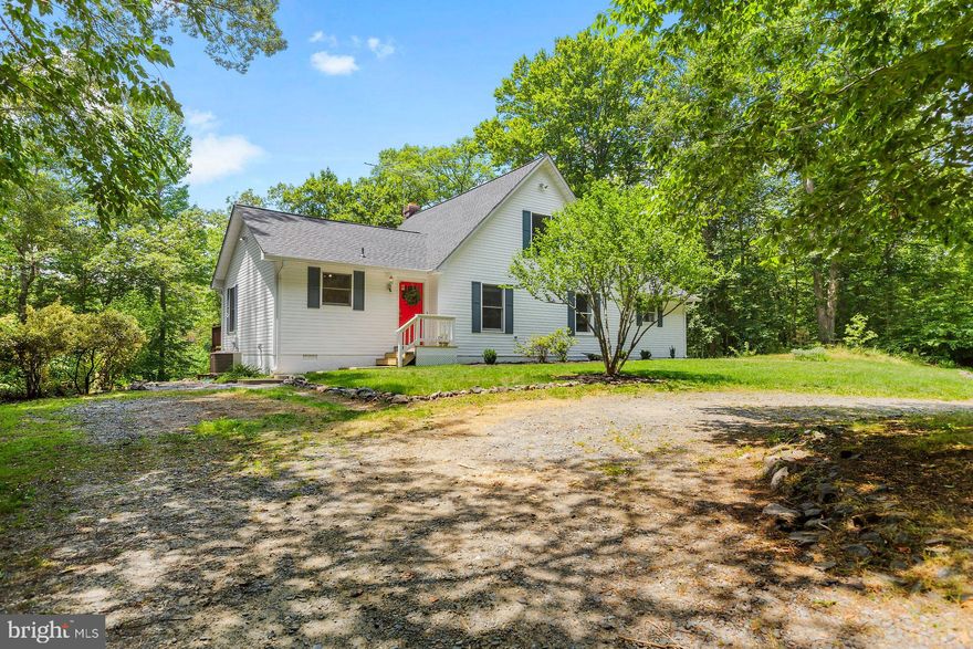 Private country charm on 15 acres in Hollywood!!! This home has been beautifully renovated along with new roof, siding and HVAC!  Enjoy your amazing pond view while you entertain on the fabulous decks by the pool! The property is part of a farmstead and features woods and usuable pasture.  Enjoy your morning coffee on the wrap around porch! Kitchen features beautiful white cabinetry, slow close drawers, granite countertops and stainless appliances. Get cozy by the wood burning fireplace in the cathedral family room.  Loft upstairs can serve as an overflow room or fourth bedroom.  Beautiful engineered wood flooring, fresh paint and whole house water filter are other bonuses!  Come and tour this gorgeous home today!